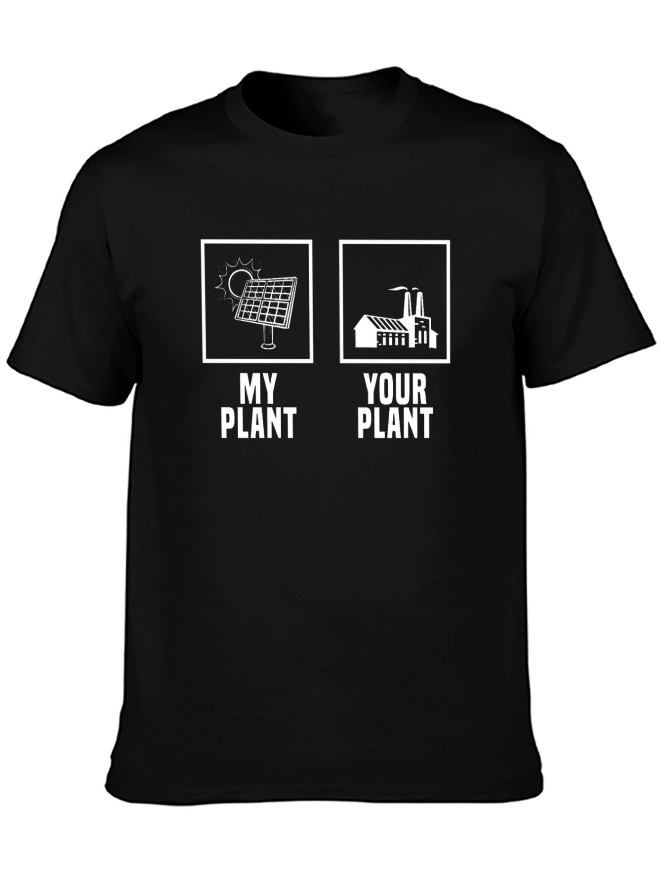 Eco-Friendly My Plant Your Plant Graphic Tee