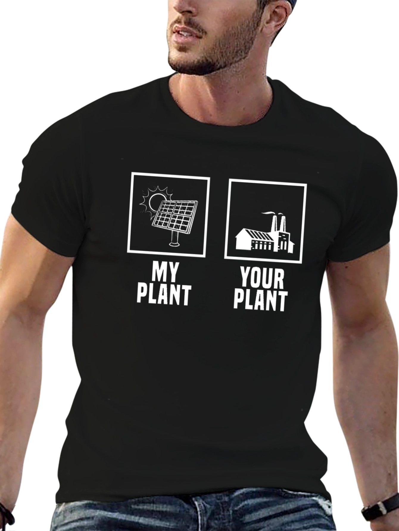 Eco-Friendly My Plant Your Plant Graphic Tee