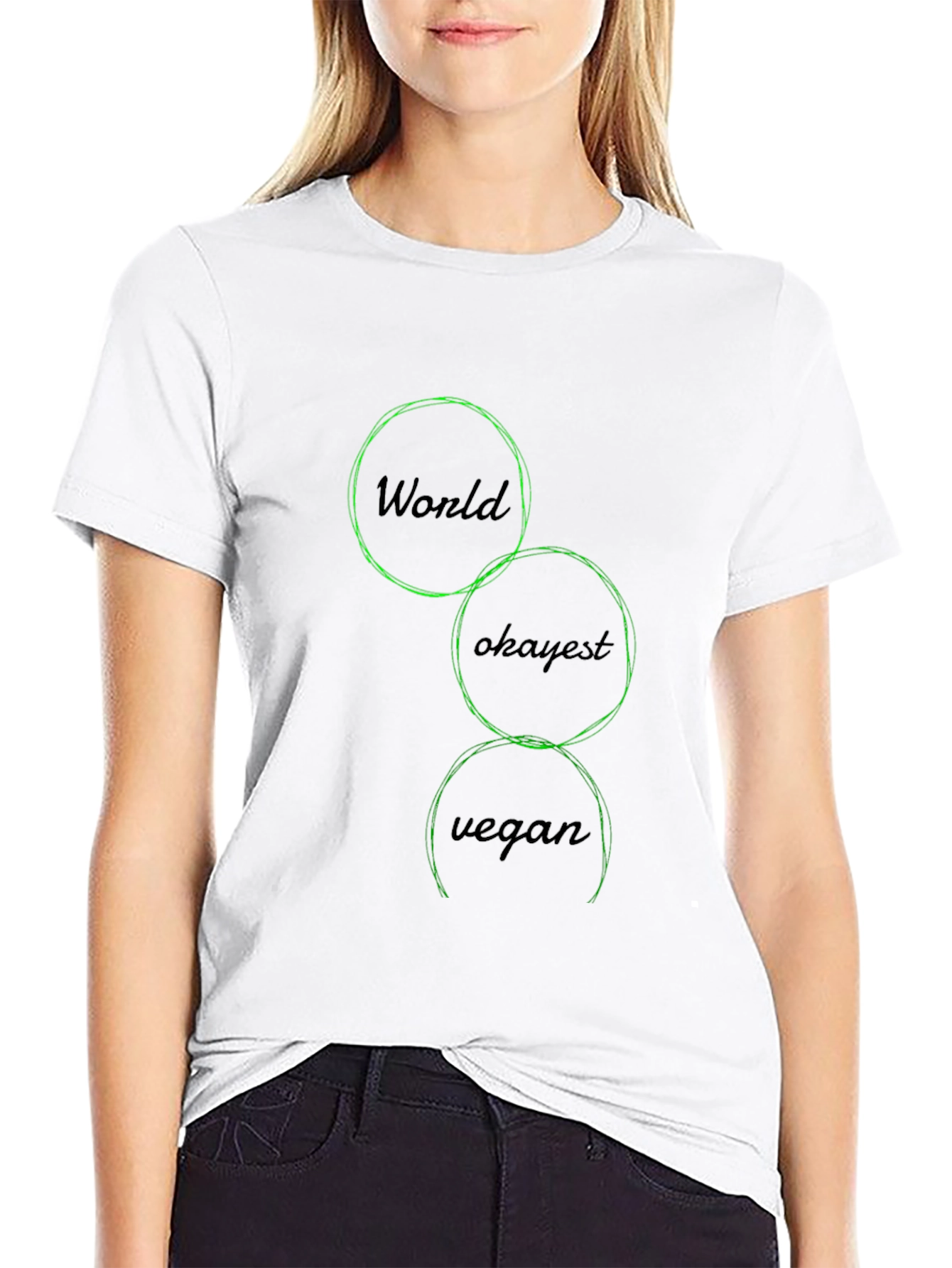 World Okayest Vegan T-Shirt