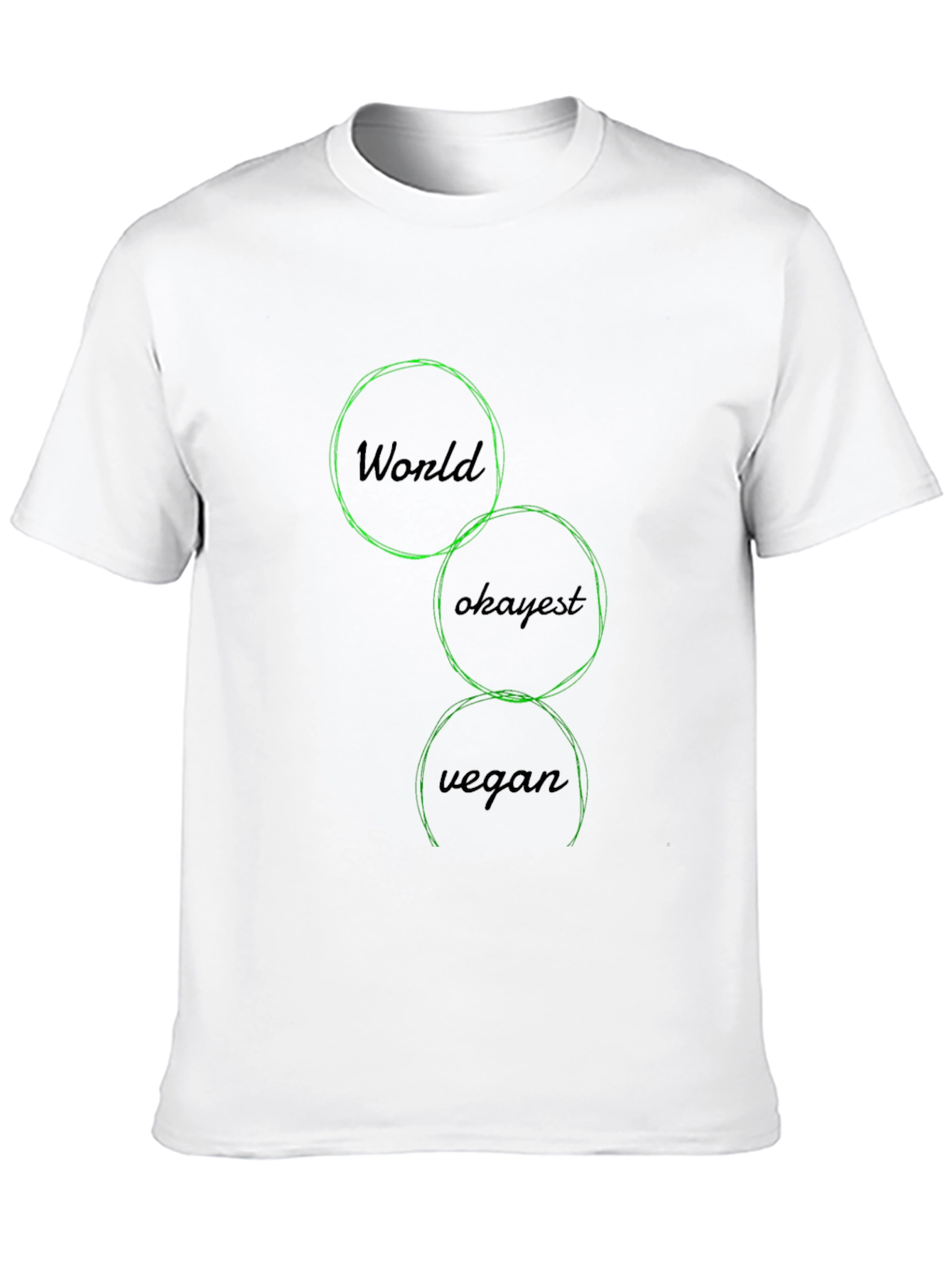 World Okayest Vegan T-Shirt