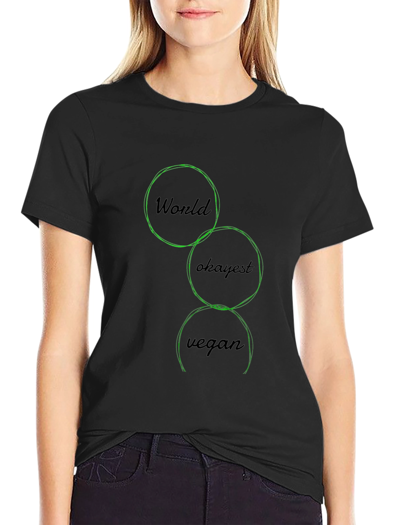 World Okayest Vegan T-Shirt