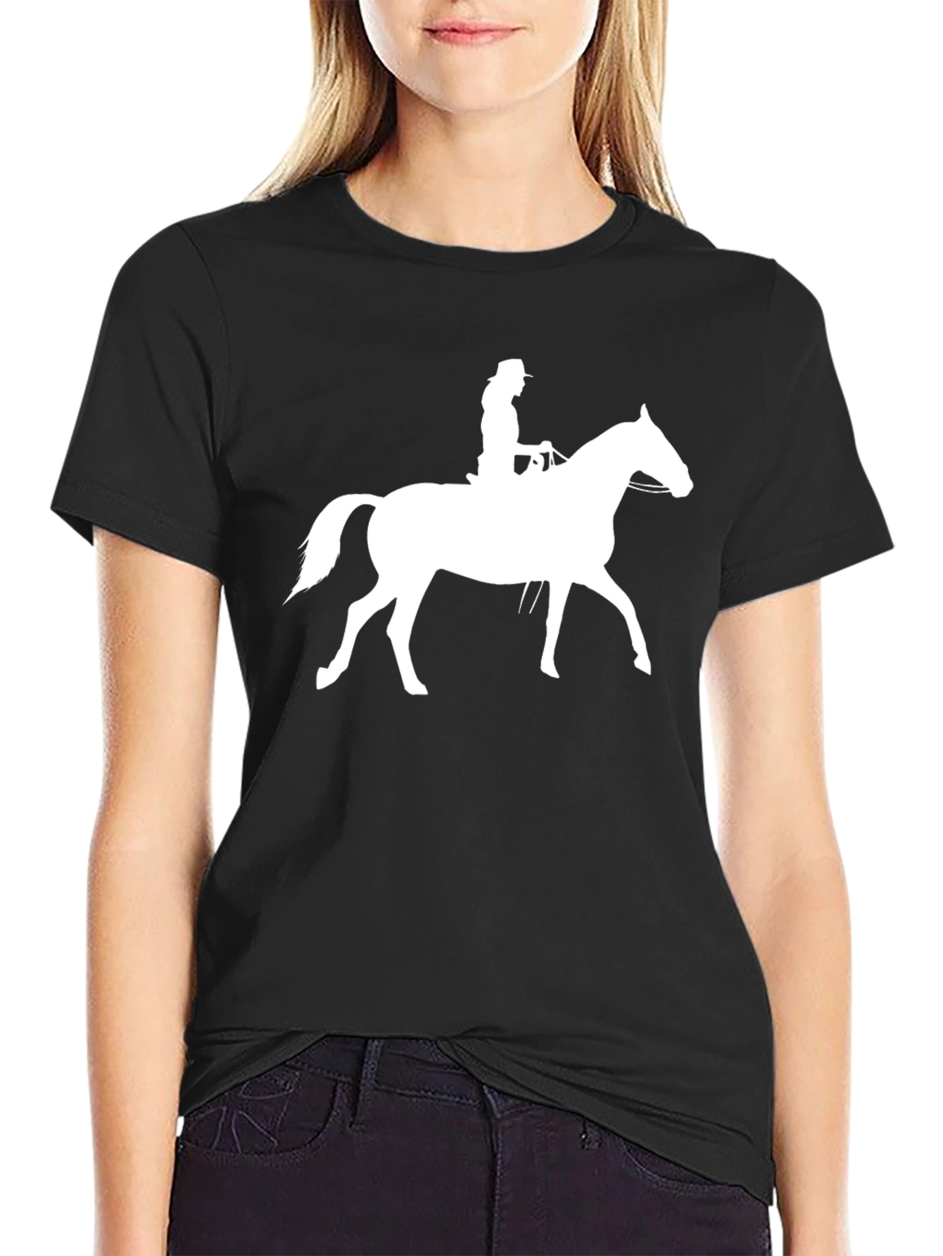 Horse Rider Graphic T-Shirt