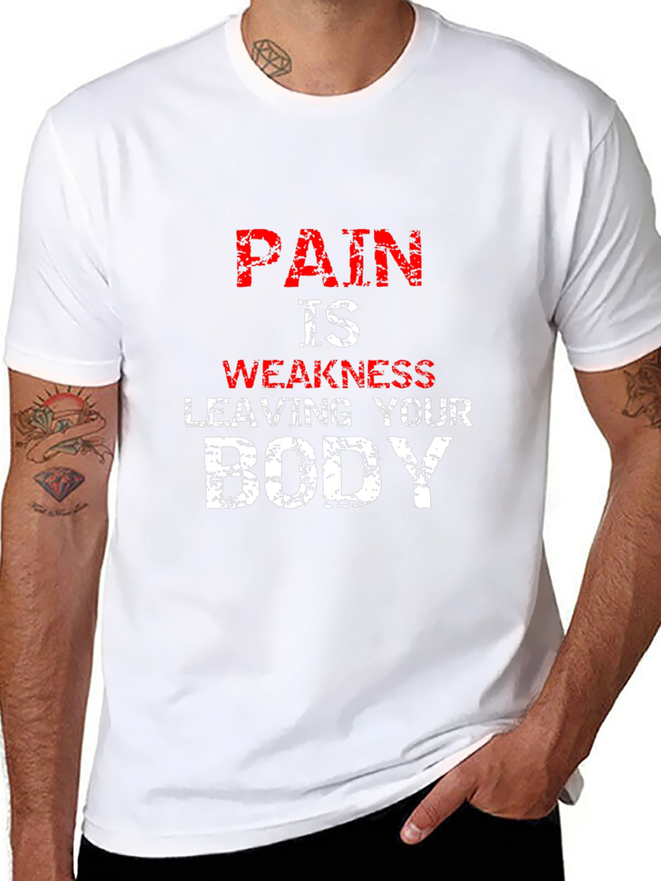Pain is Weakness Leaving Your Body T-Shirt