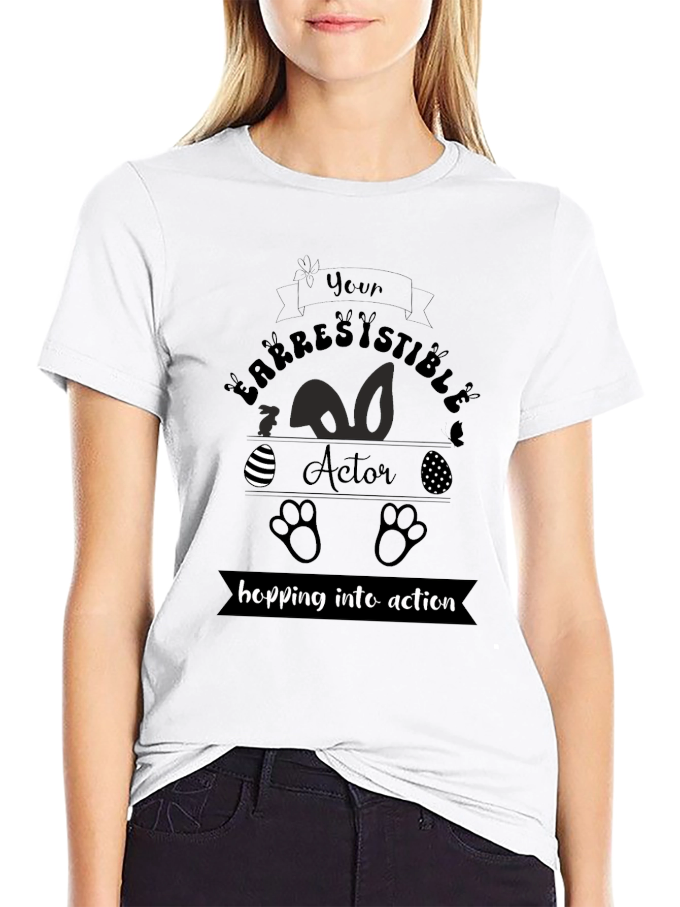 Irresistible Actor Easter Bunny T-Shirt