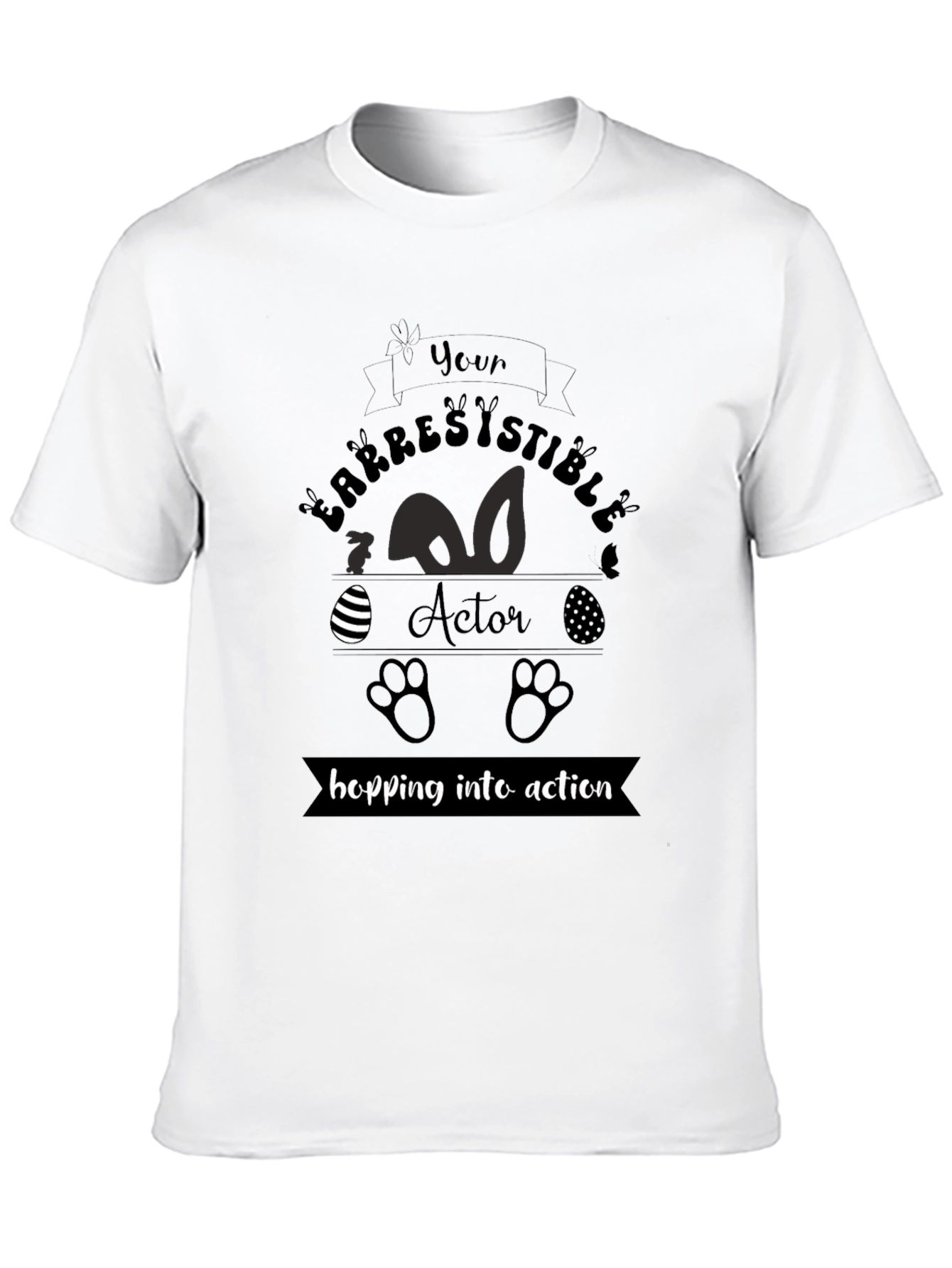 Irresistible Actor Easter Bunny T-Shirt