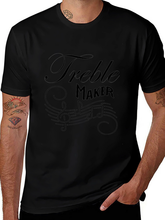 Treble Maker Music T-Shirt - Black