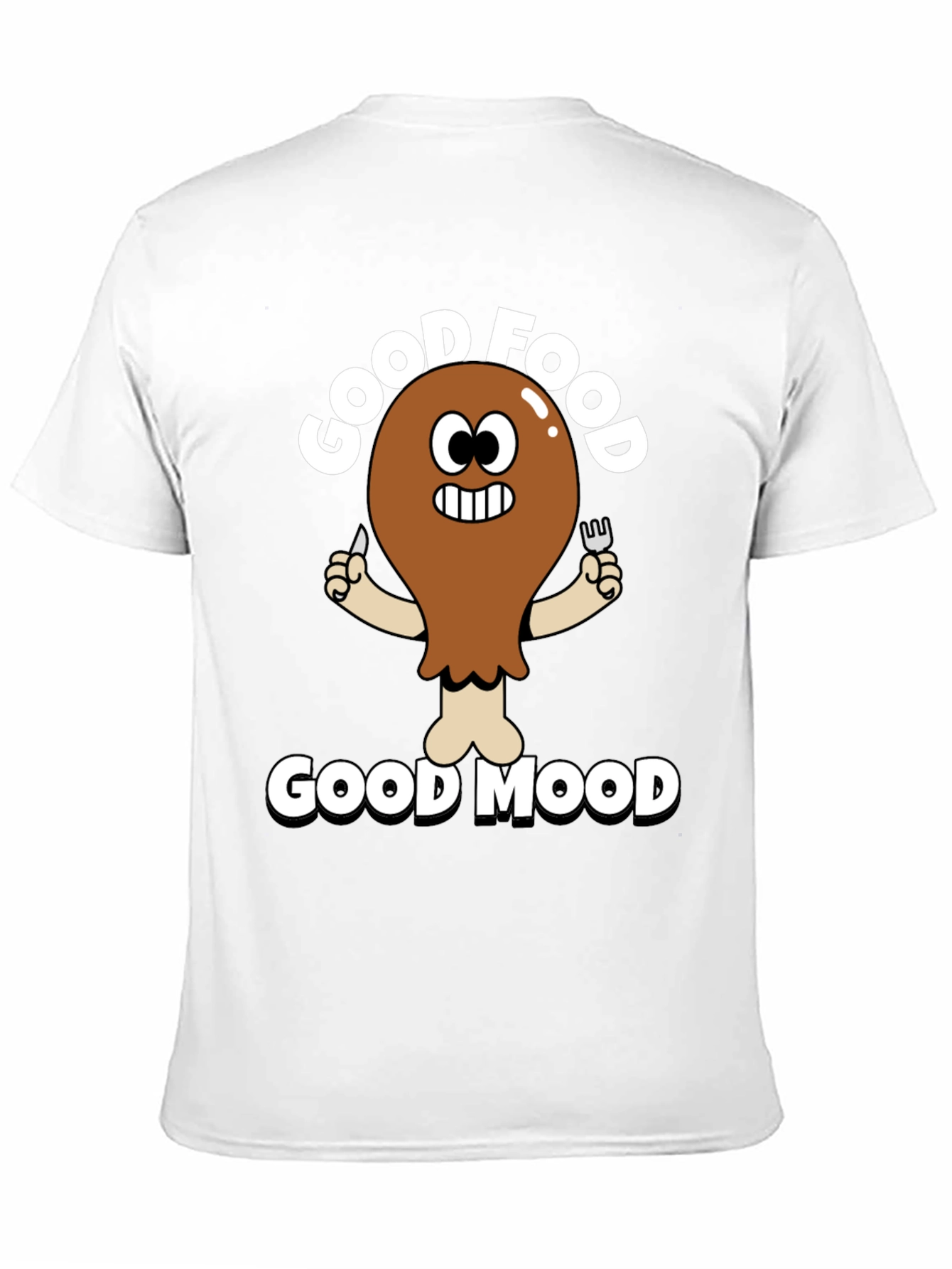 Good Food Good Mood Funny T-Shirt