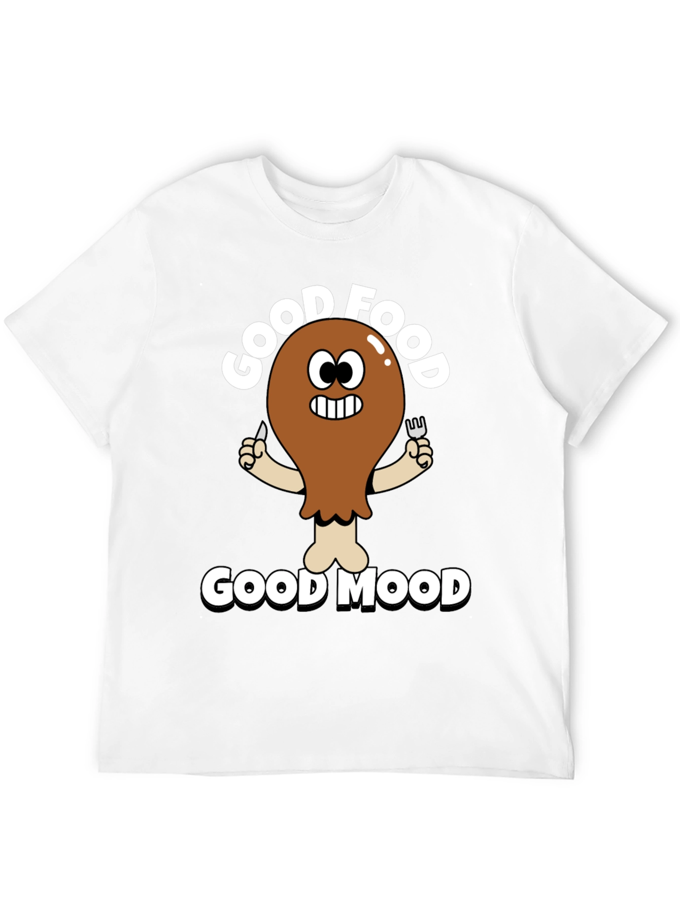 Good Food Good Mood Funny T-Shirt