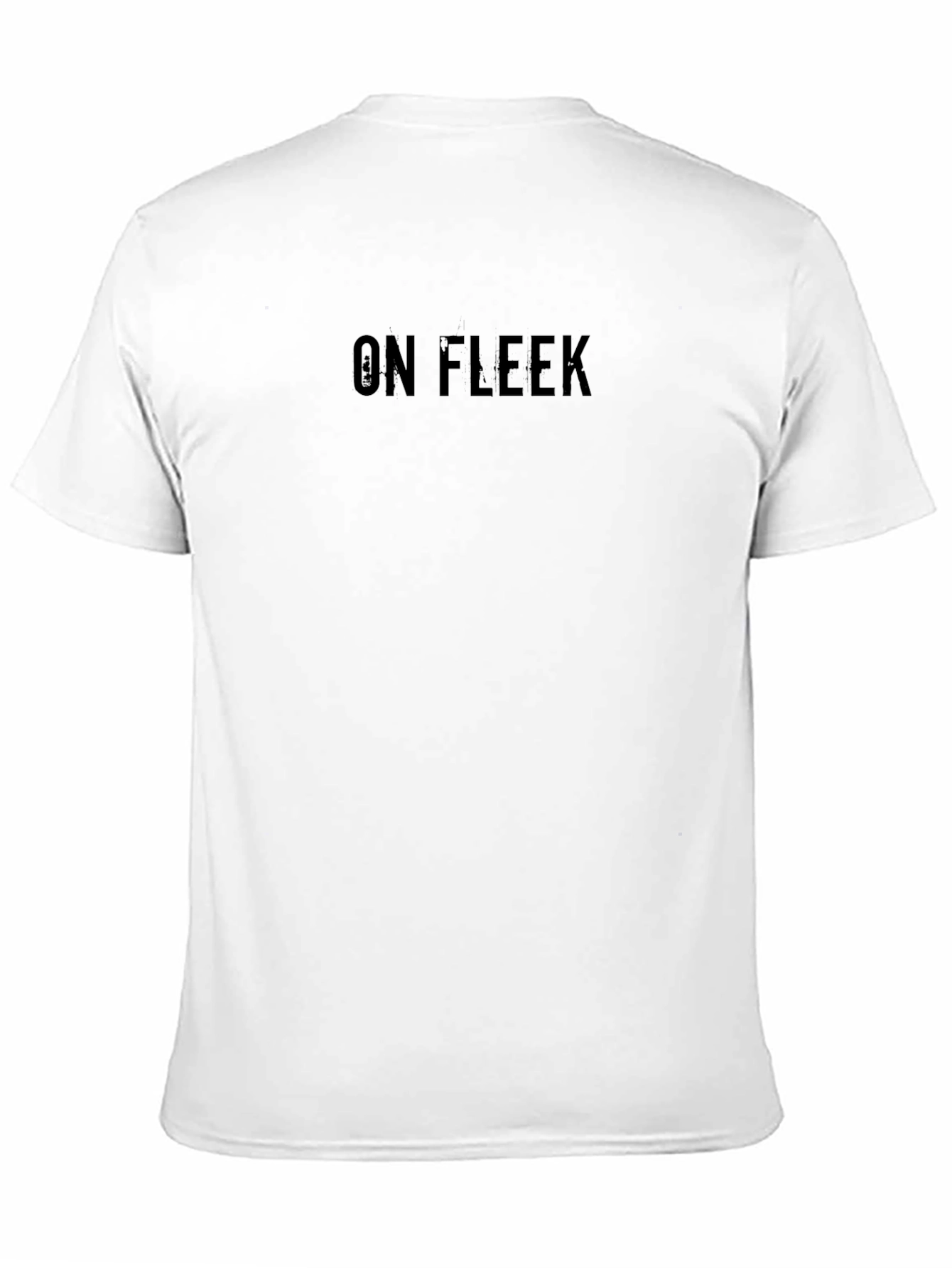 On Fleek Black T-Shirt - Stylish Casual Wear