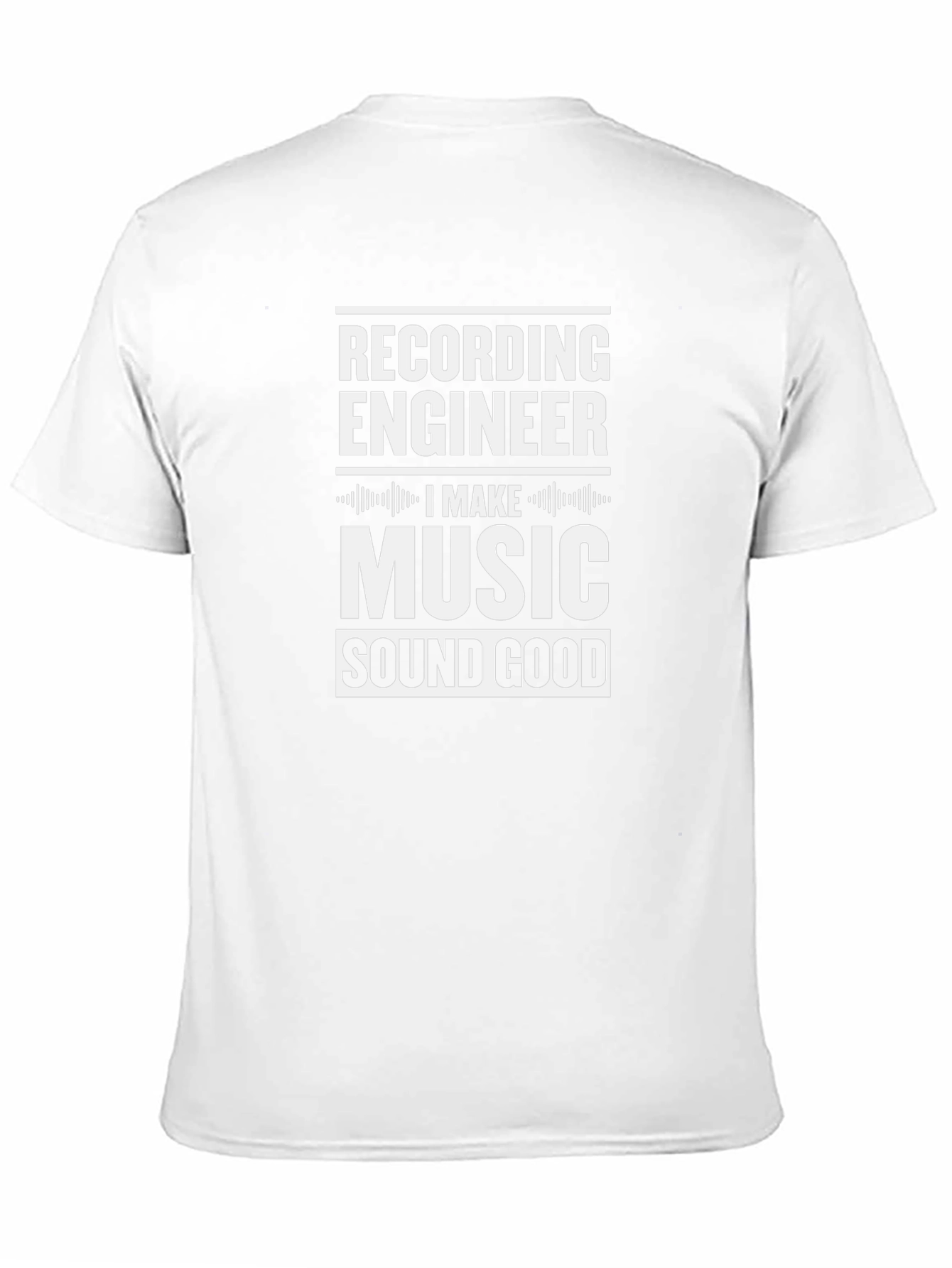 Recording Engineer Music Sound Good T-Shirt