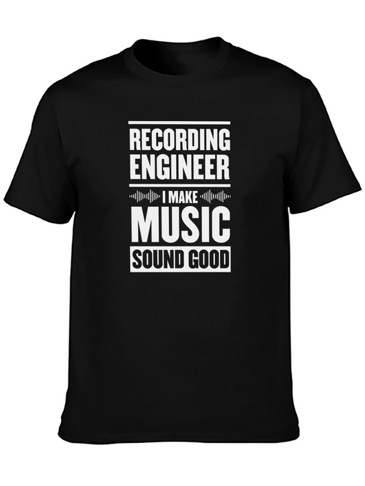 Recording Engineer Music Sound Good T-Shirt