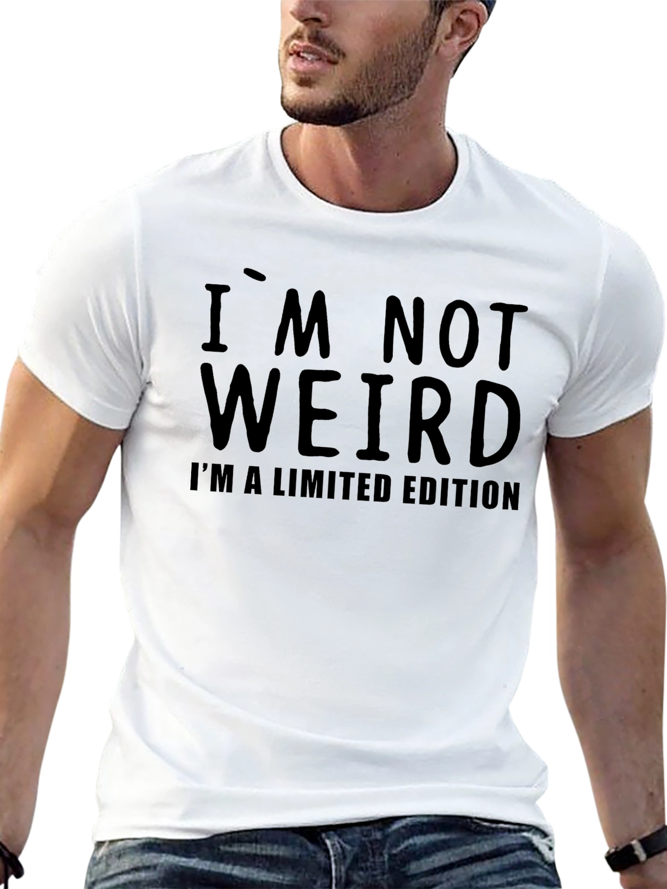 Im Not Weird Im Limited Edition Black T-Shirt