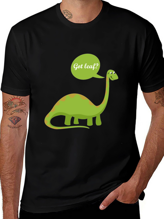 Got Leaf? Dinosaur Graphic T-Shirt