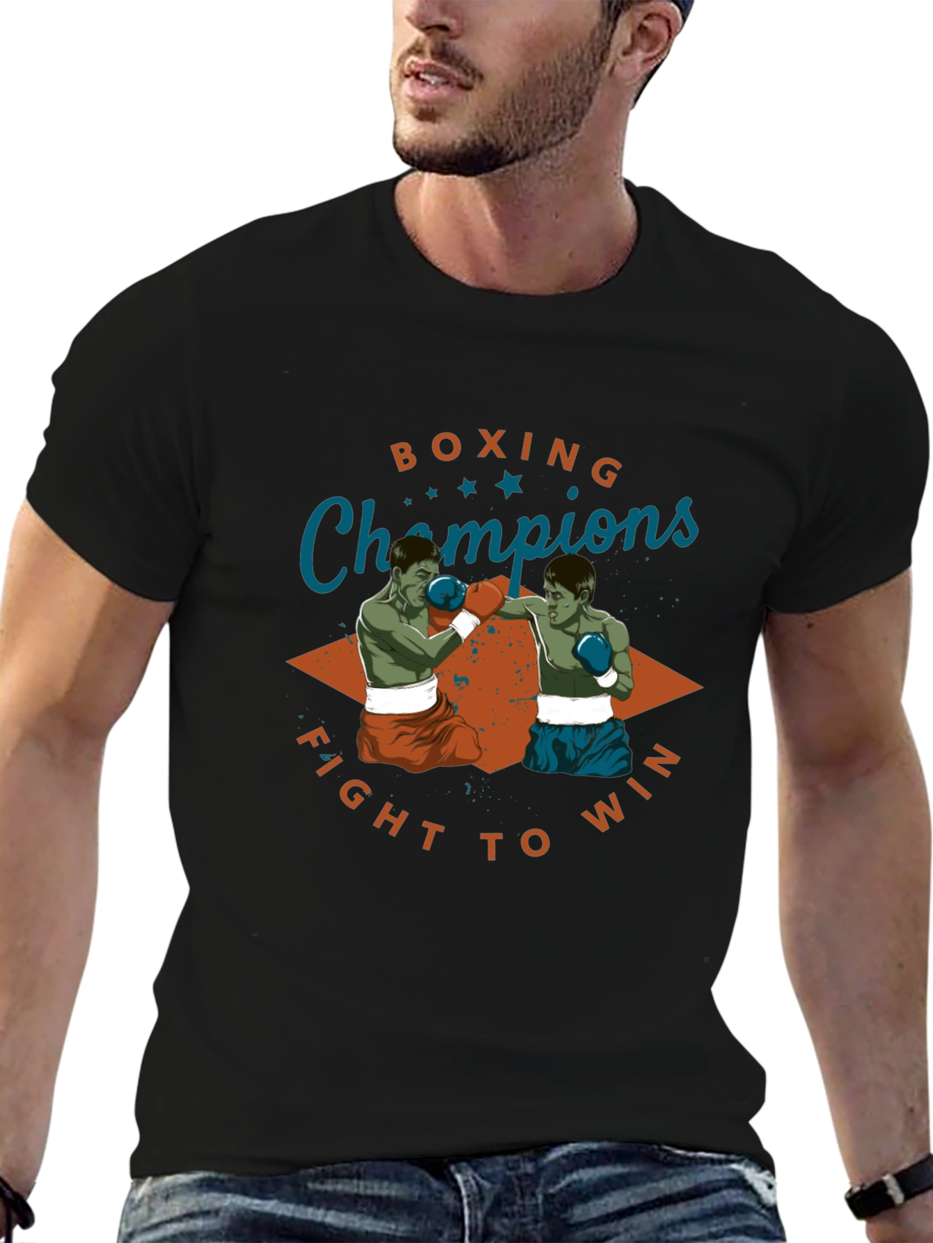Boxing Champions Graphic T-Shirt