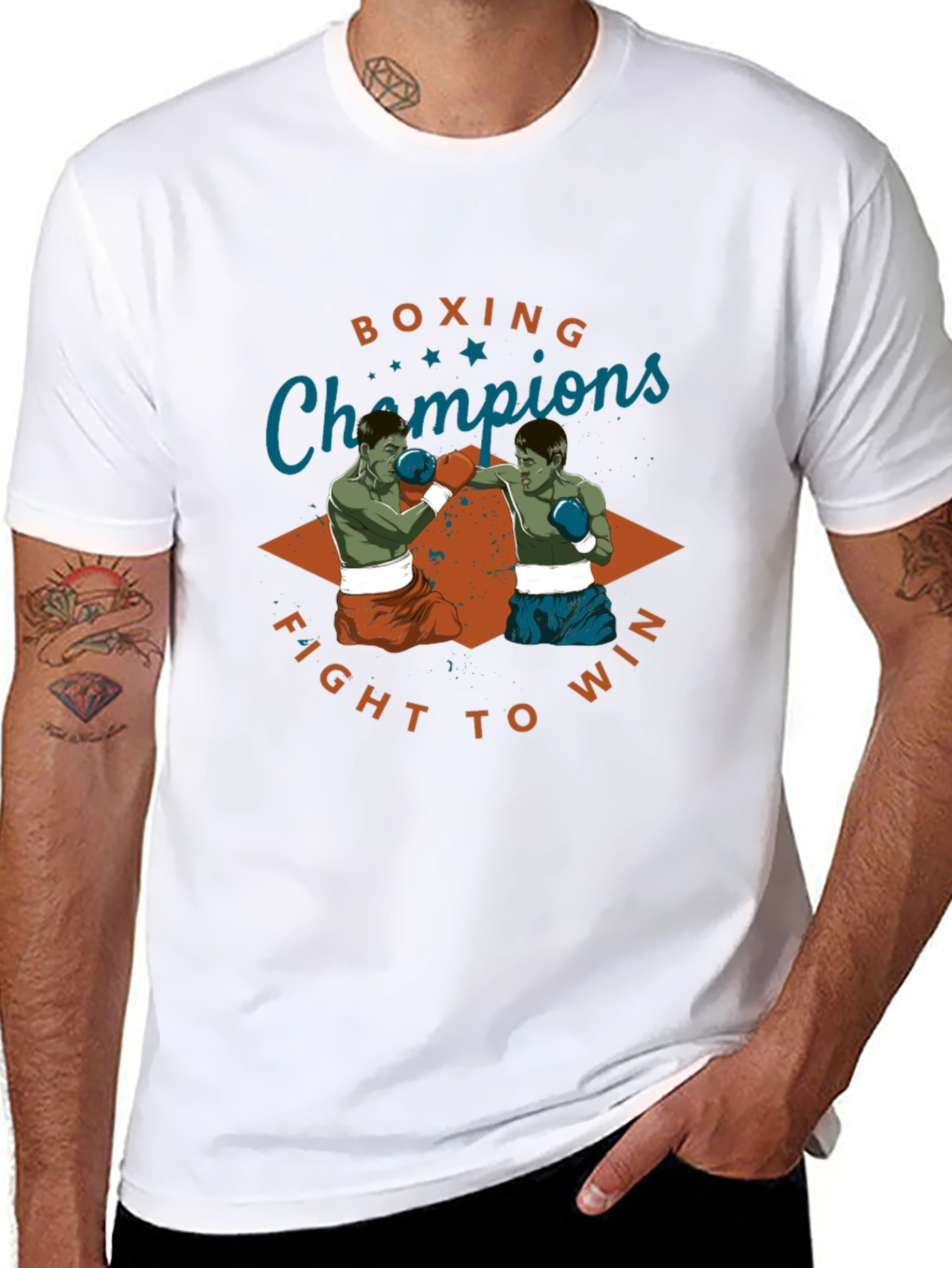 Boxing Champions Graphic T-Shirt