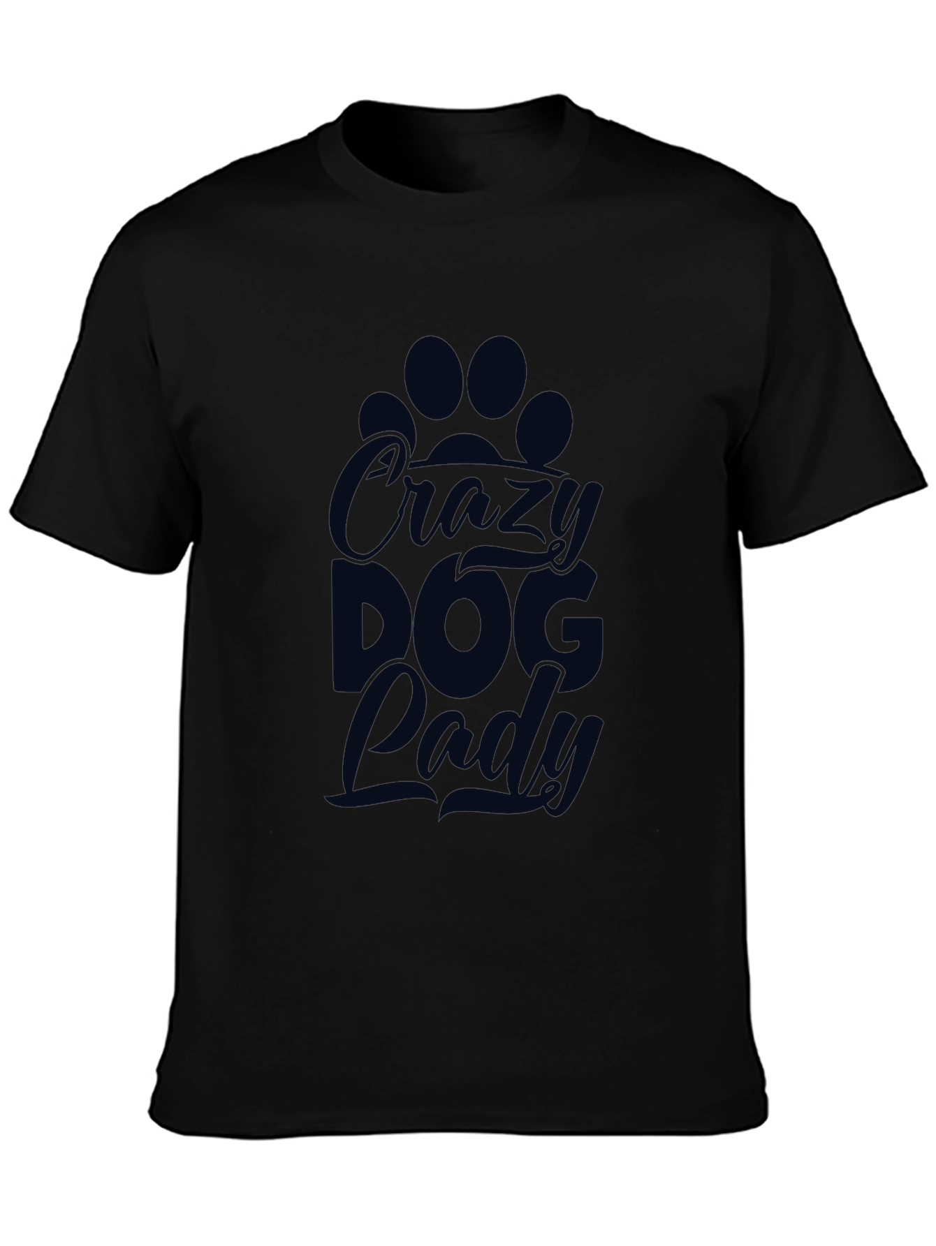 Crazy Dog Lady T-Shirt - Womens Graphic Tee