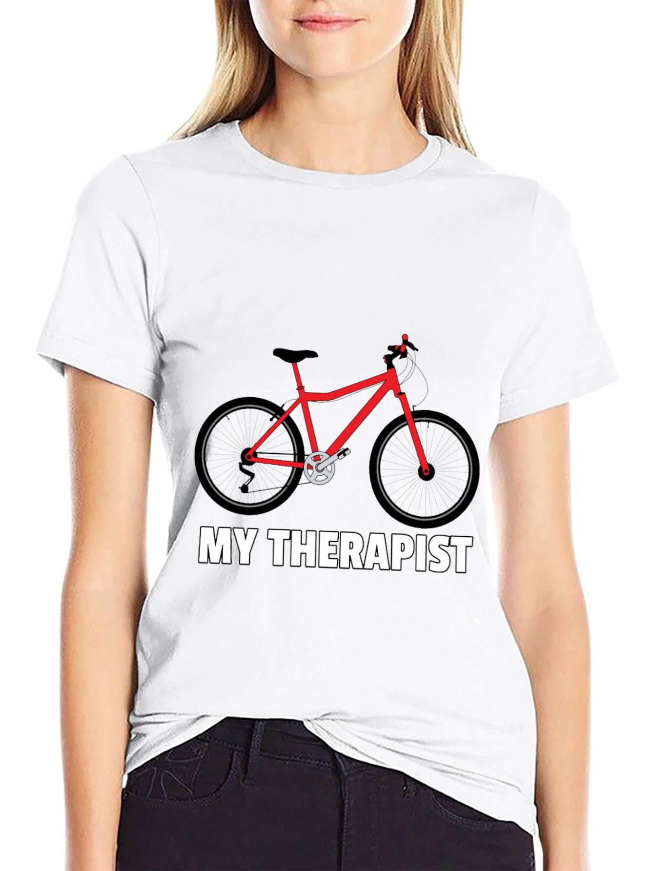 My Therapist Bike T-Shirt - Cycling Therapy Tee