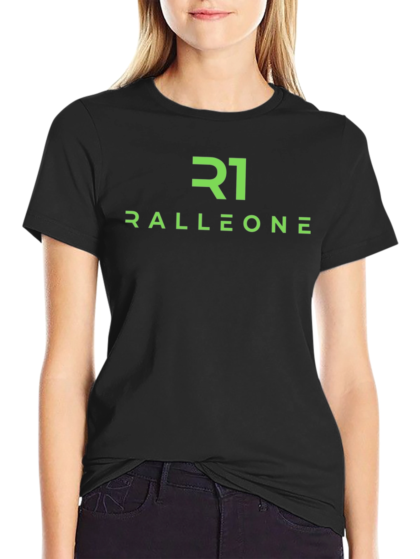 Ralleone R1 Graphic Tee - Black Casual Wear