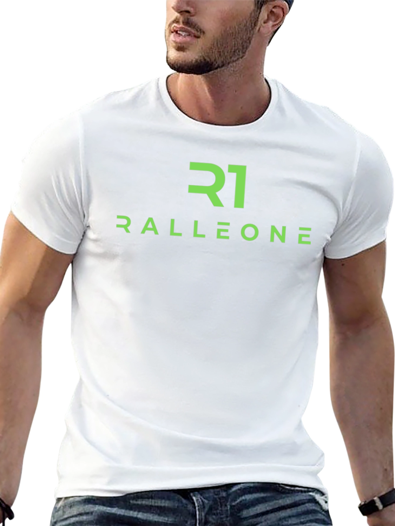 Ralleone R1 Graphic Tee - Black Casual Wear