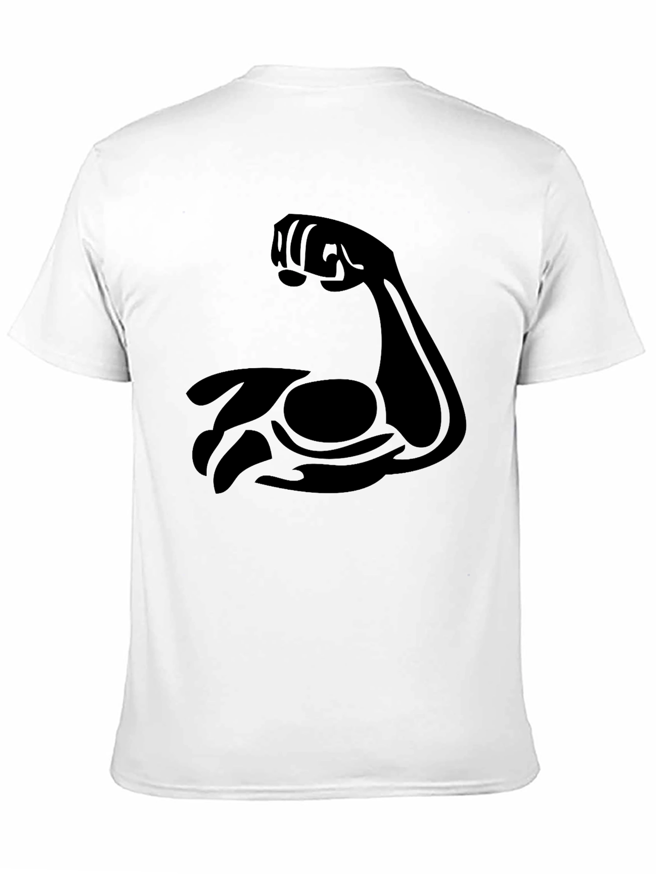 Muscle Flex Black T-Shirt - Gym & Fitness Apparel