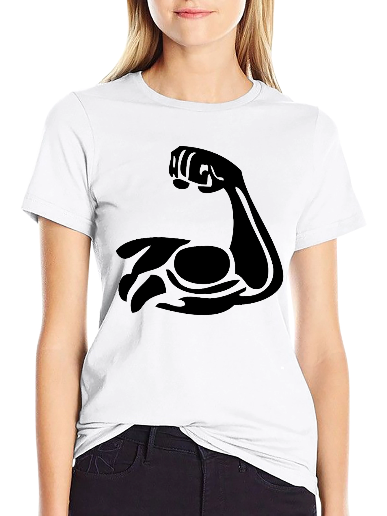 Muscle Flex Black T-Shirt - Gym & Fitness Apparel