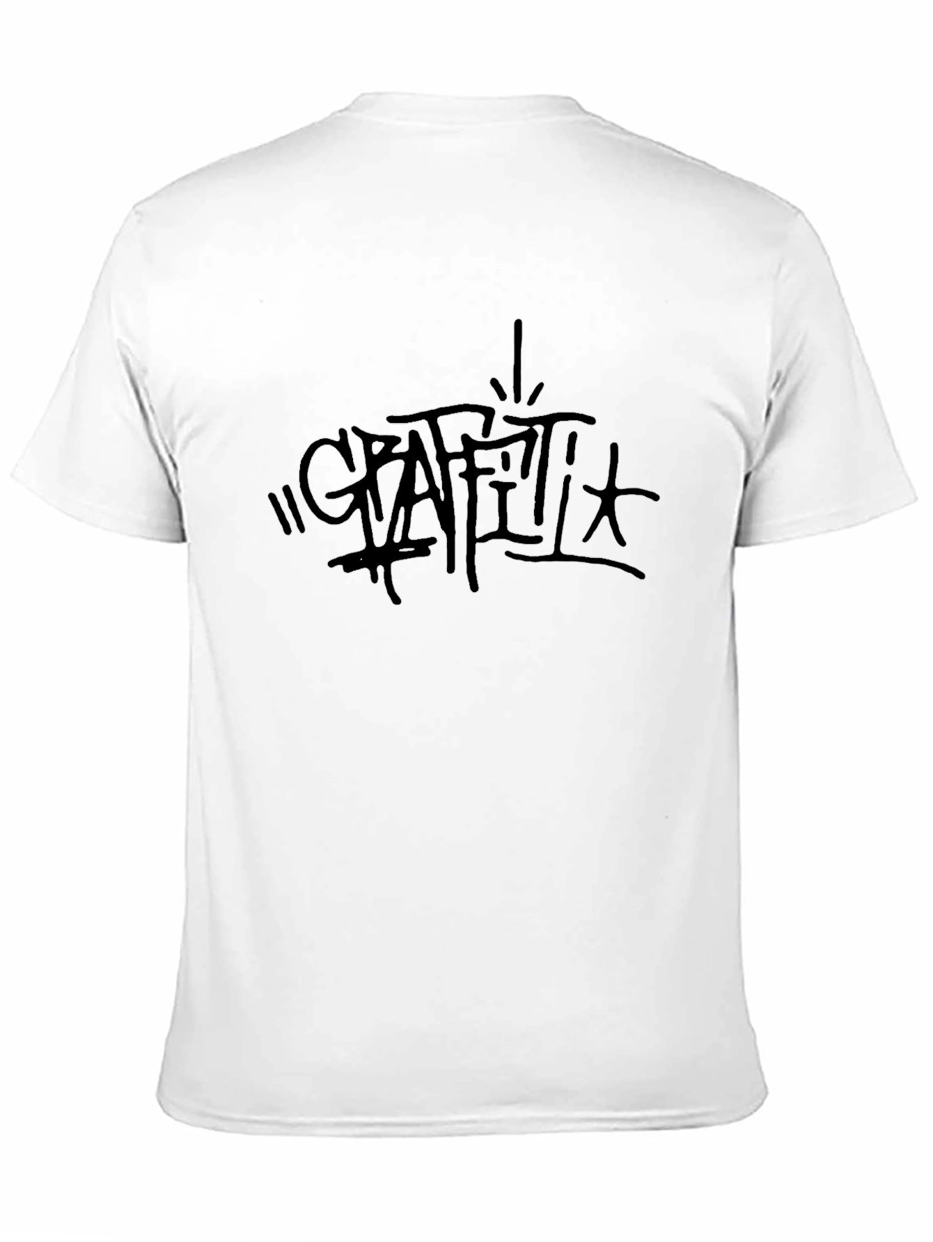 Black Graphic Tee - Grateful