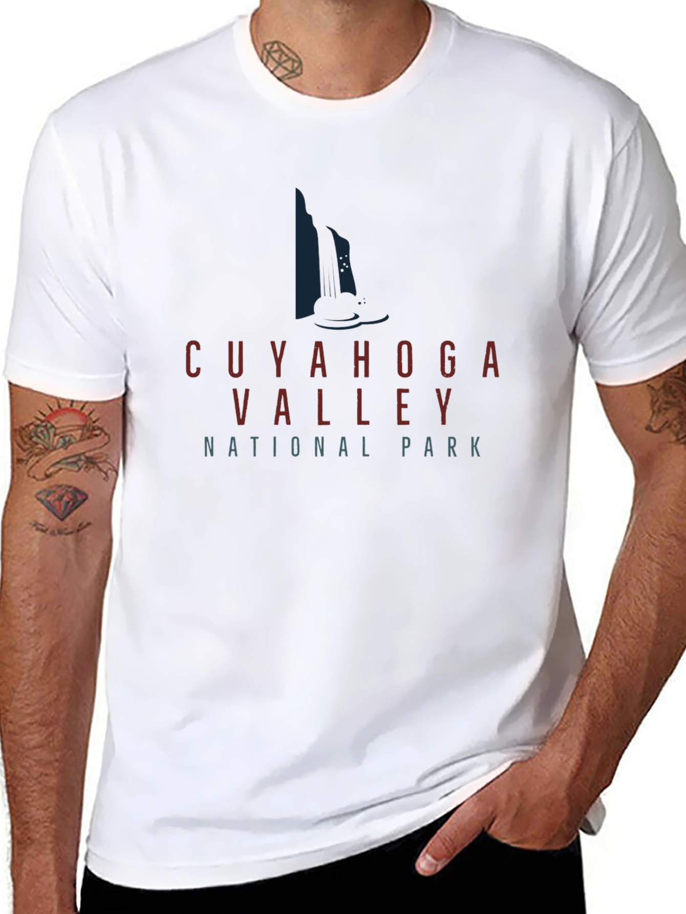 Cuyahoga Valley National Park Black T-Shirt