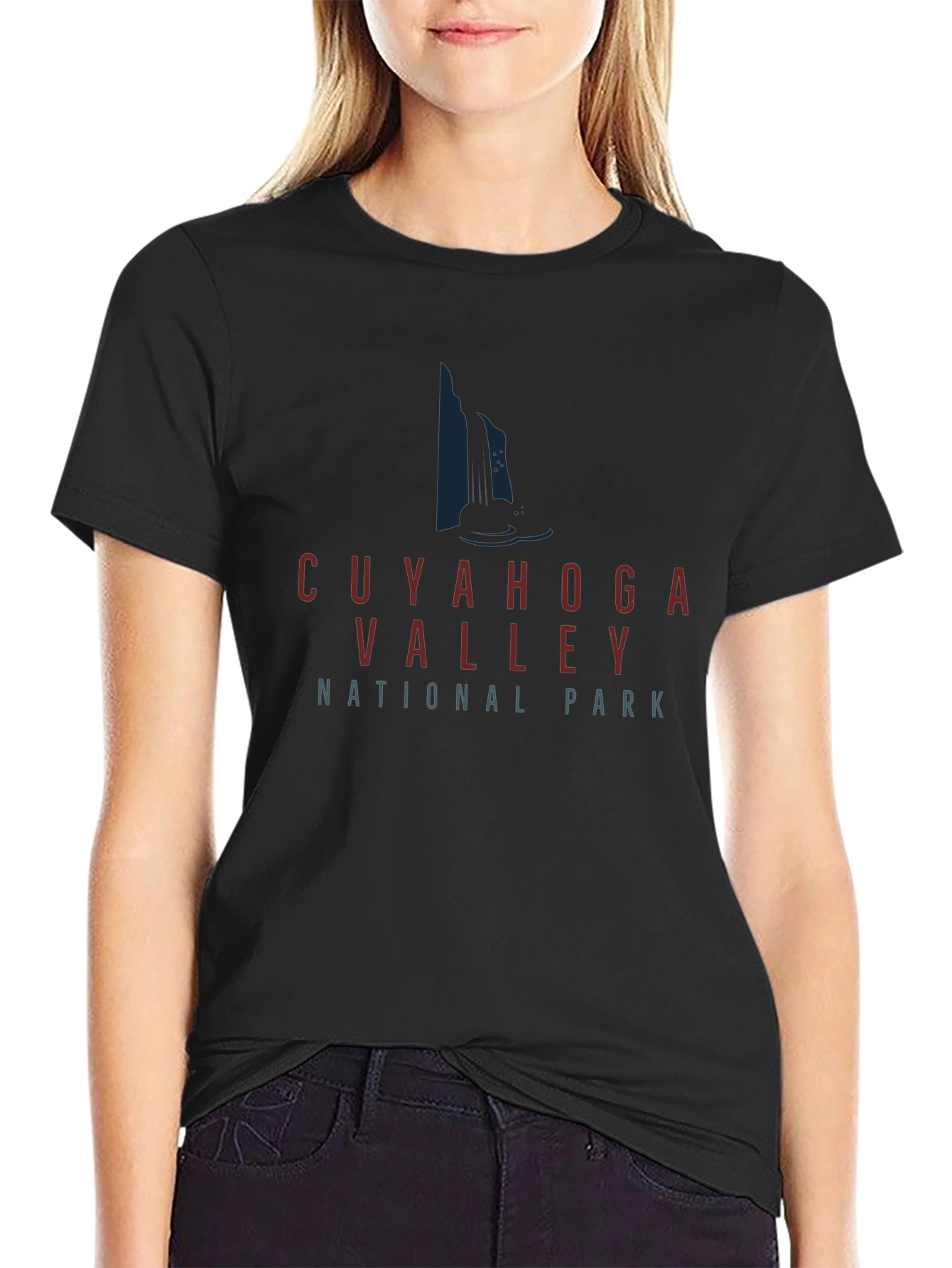 Cuyahoga Valley National Park Black T-Shirt