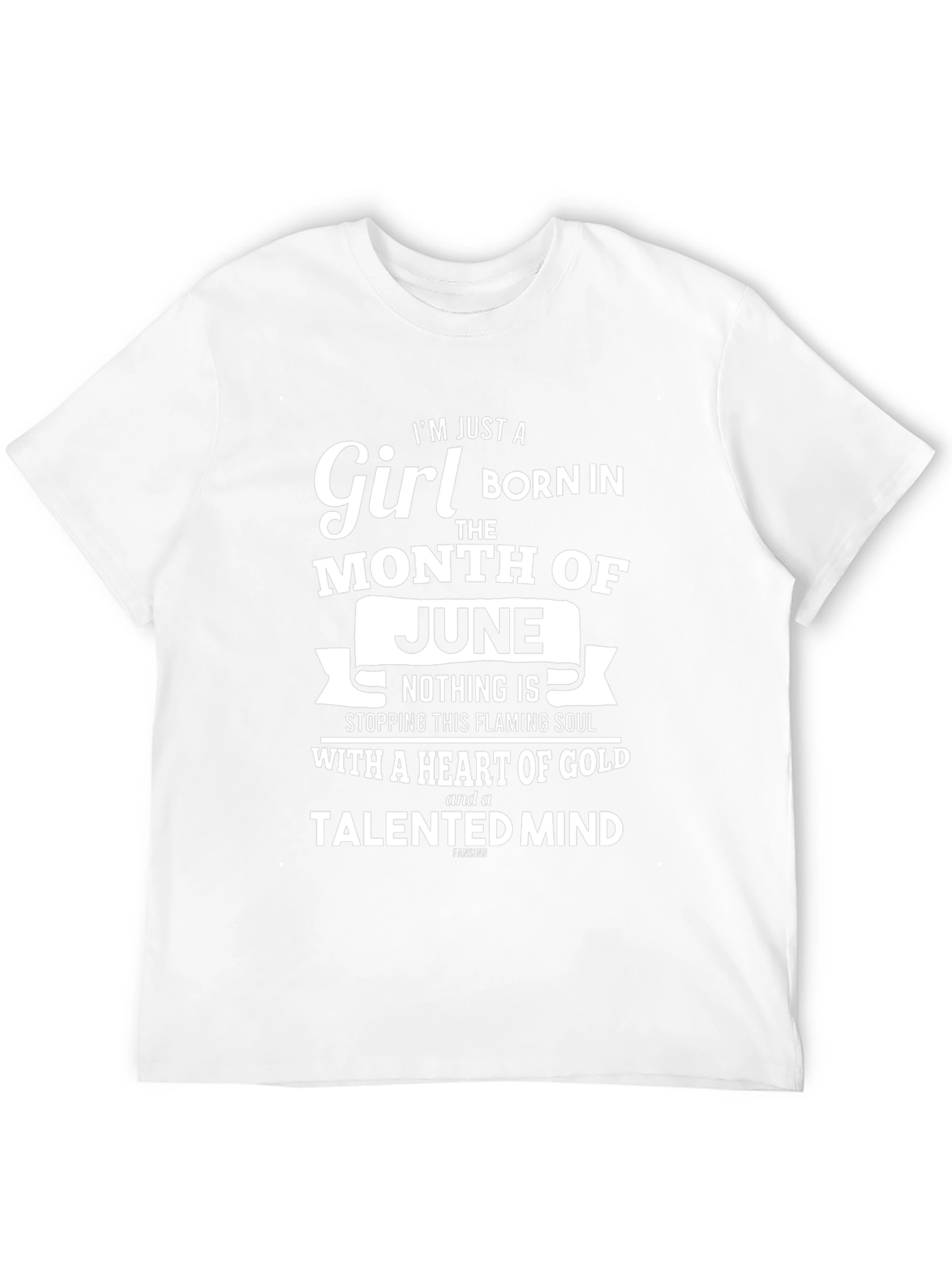 June Birthday Girl Graphic T-Shirt - Heart of Gold