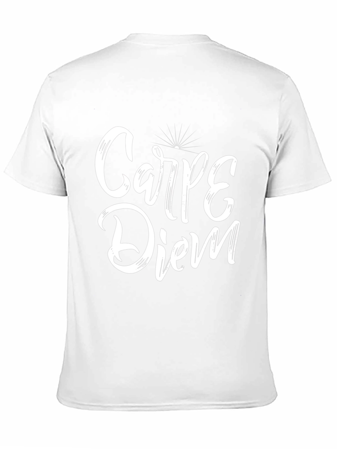 Carpe Diem Black T-Shirt - Seize The Day!