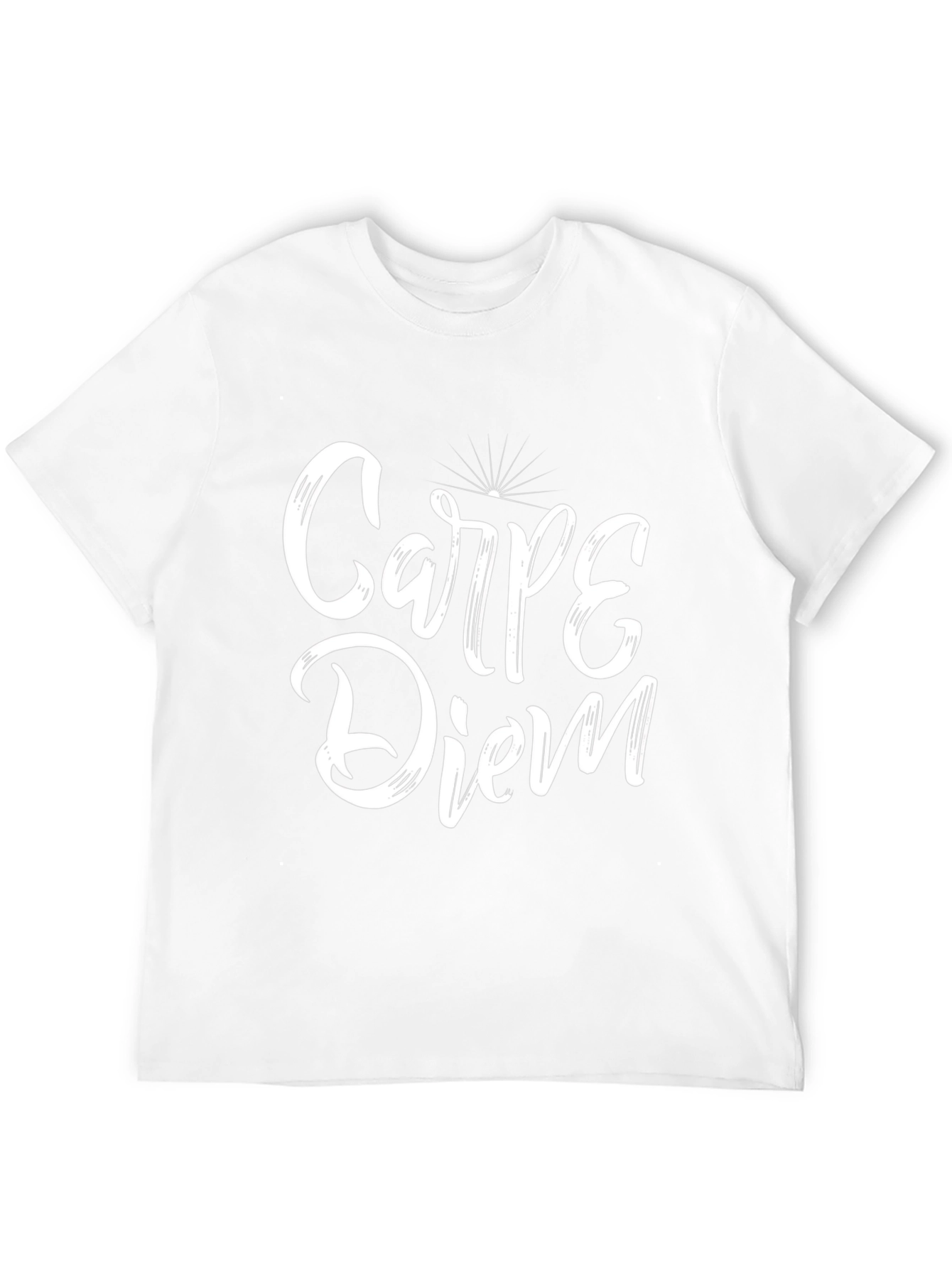 Carpe Diem Black T-Shirt - Seize The Day!