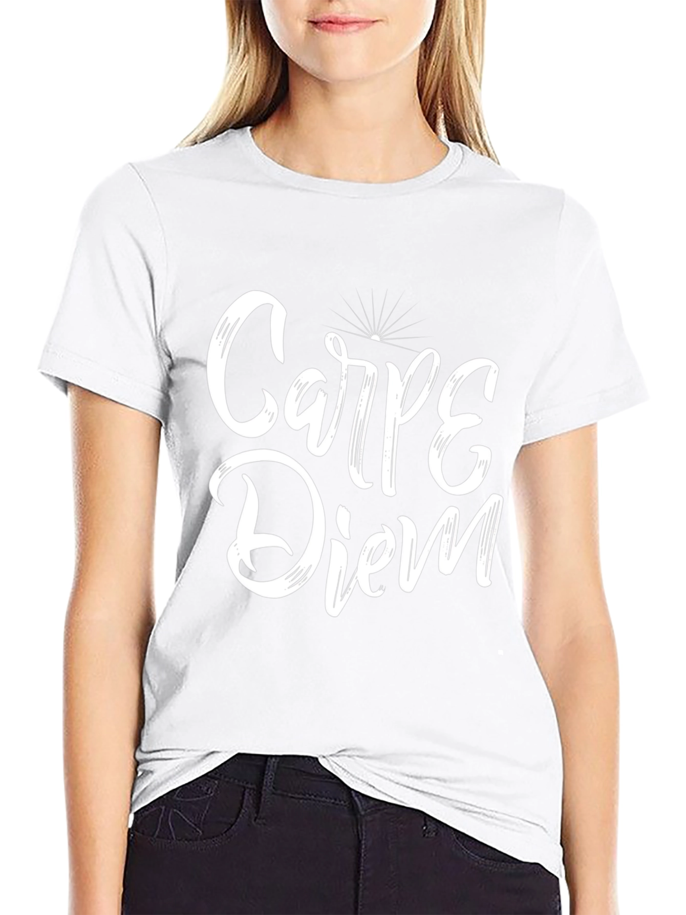 Carpe Diem Black T-Shirt - Seize The Day!