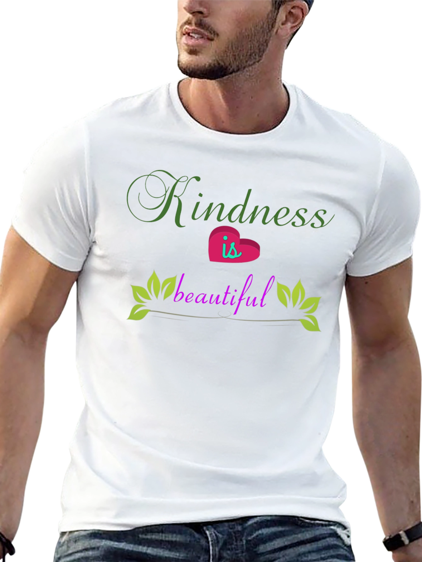 Kindness is Beautiful Graphic Tee - Stylish Unisex T-Shirt