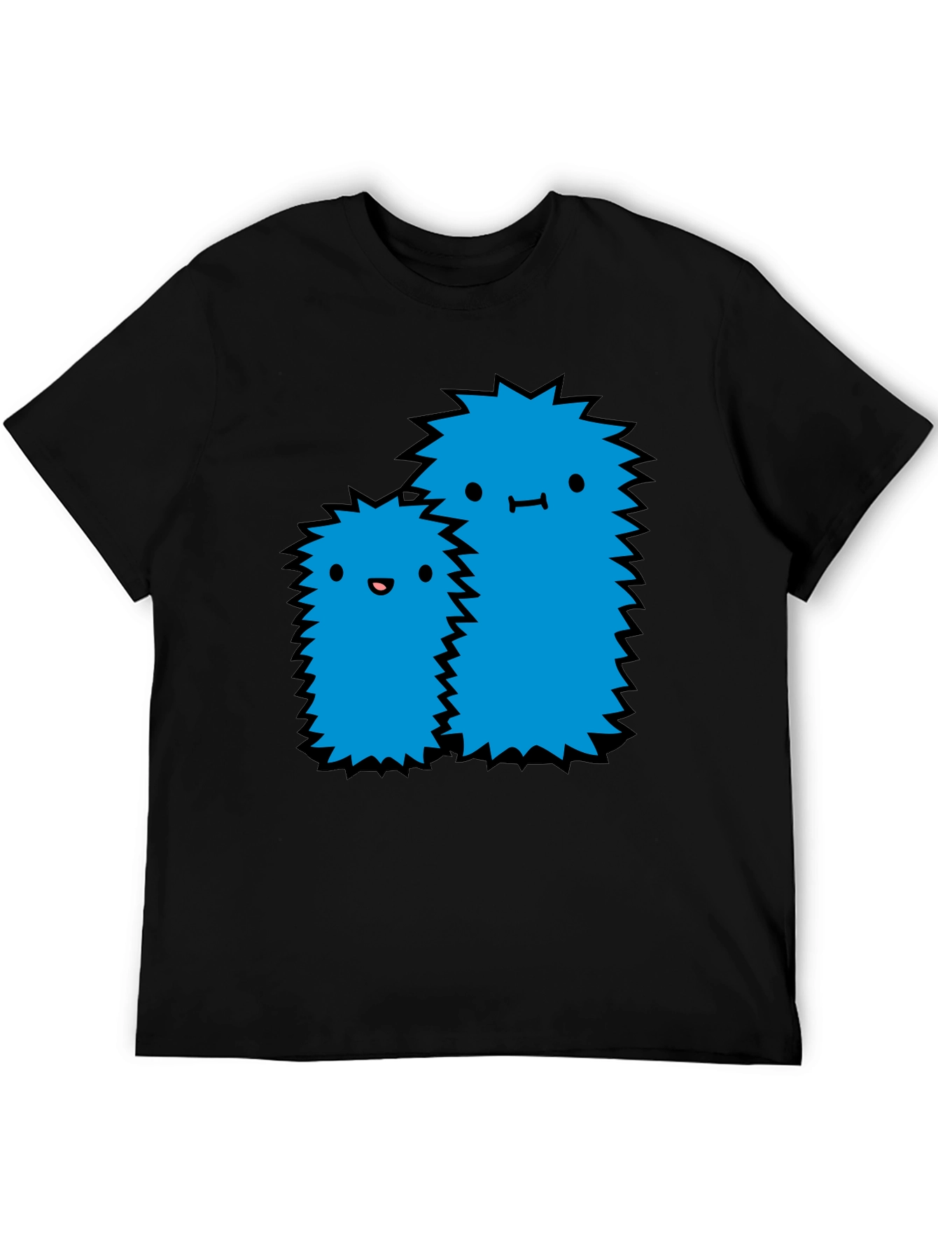 Monster Graphic Black T-Shirt