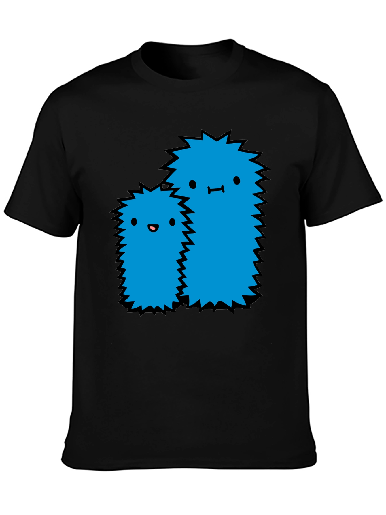 Monster Graphic Black T-Shirt