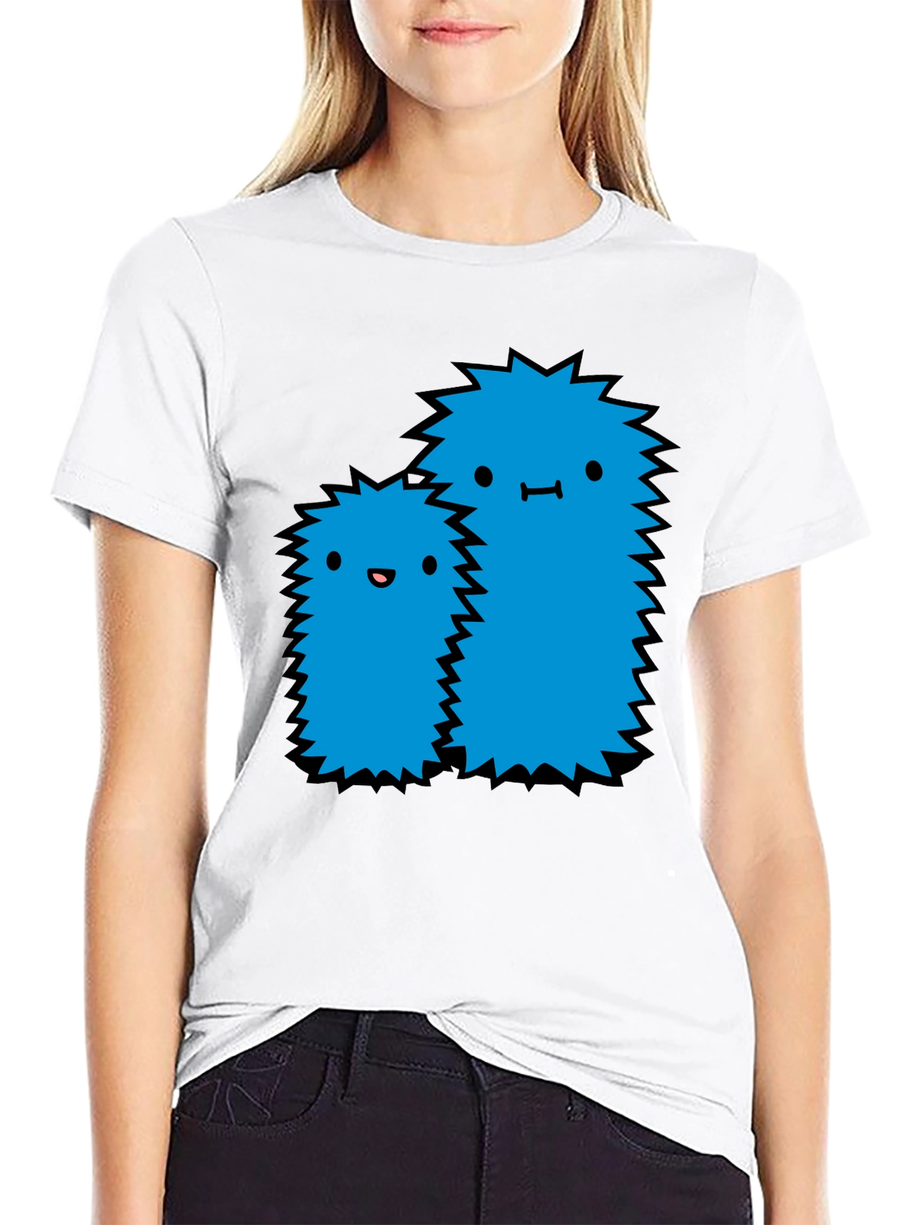Monster Graphic Black T-Shirt