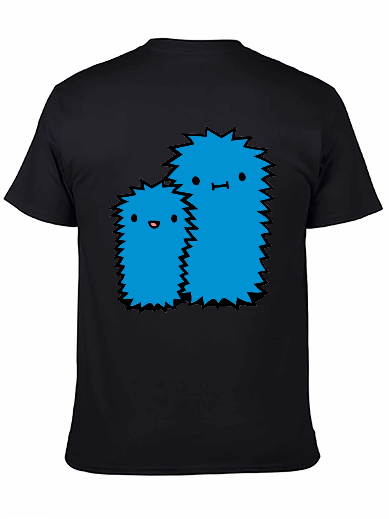 Monster Graphic Black T-Shirt