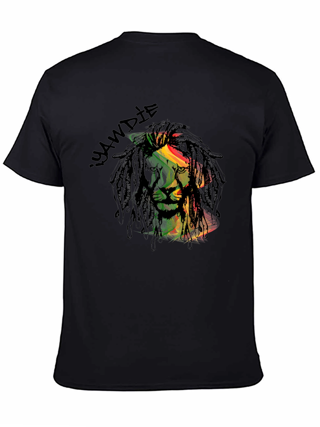 Rasta Lion Dreadlocks T-Shirt - Reggae Inspired Design
