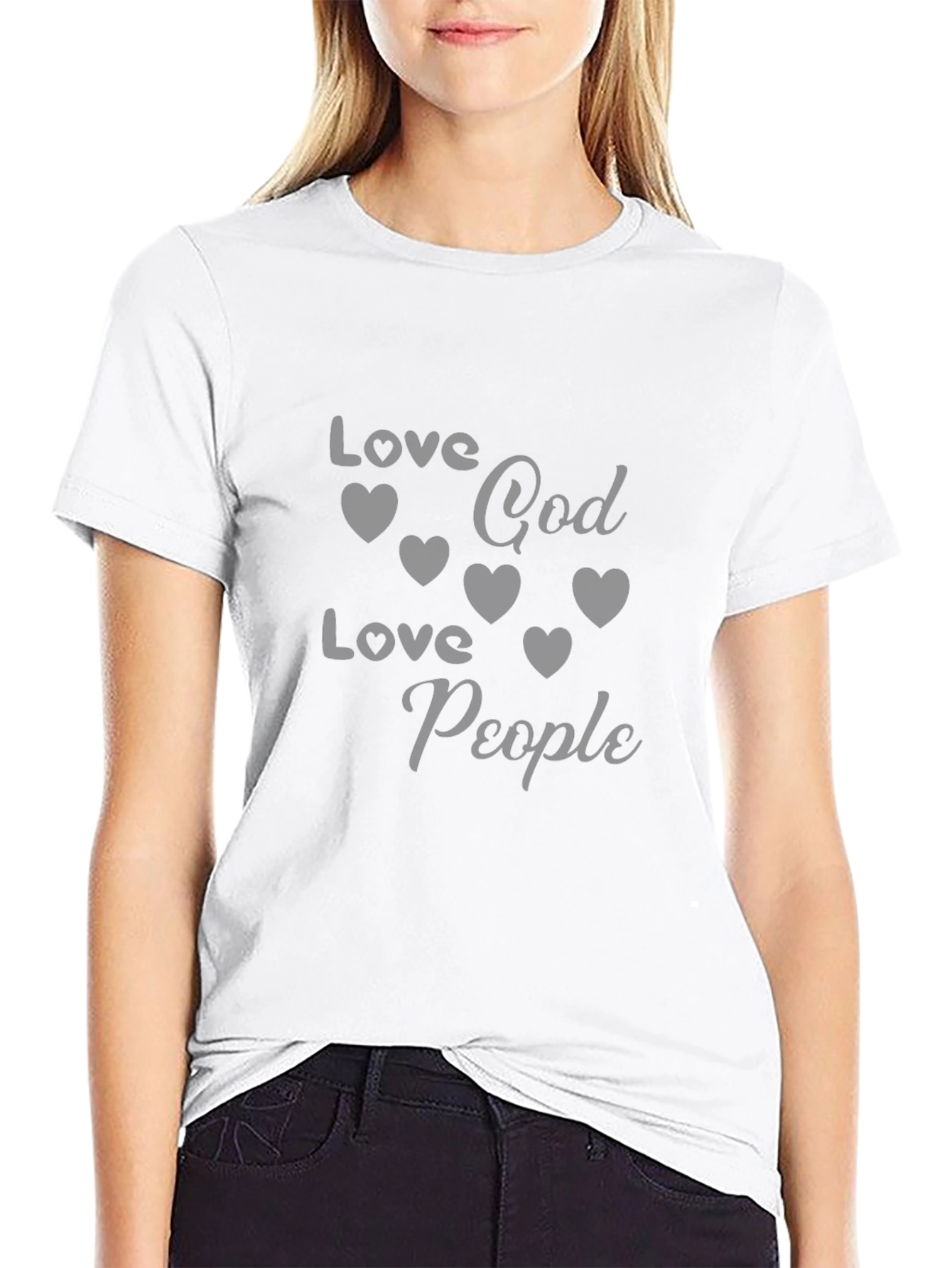 Classic Black Crew Neck T-Shirt