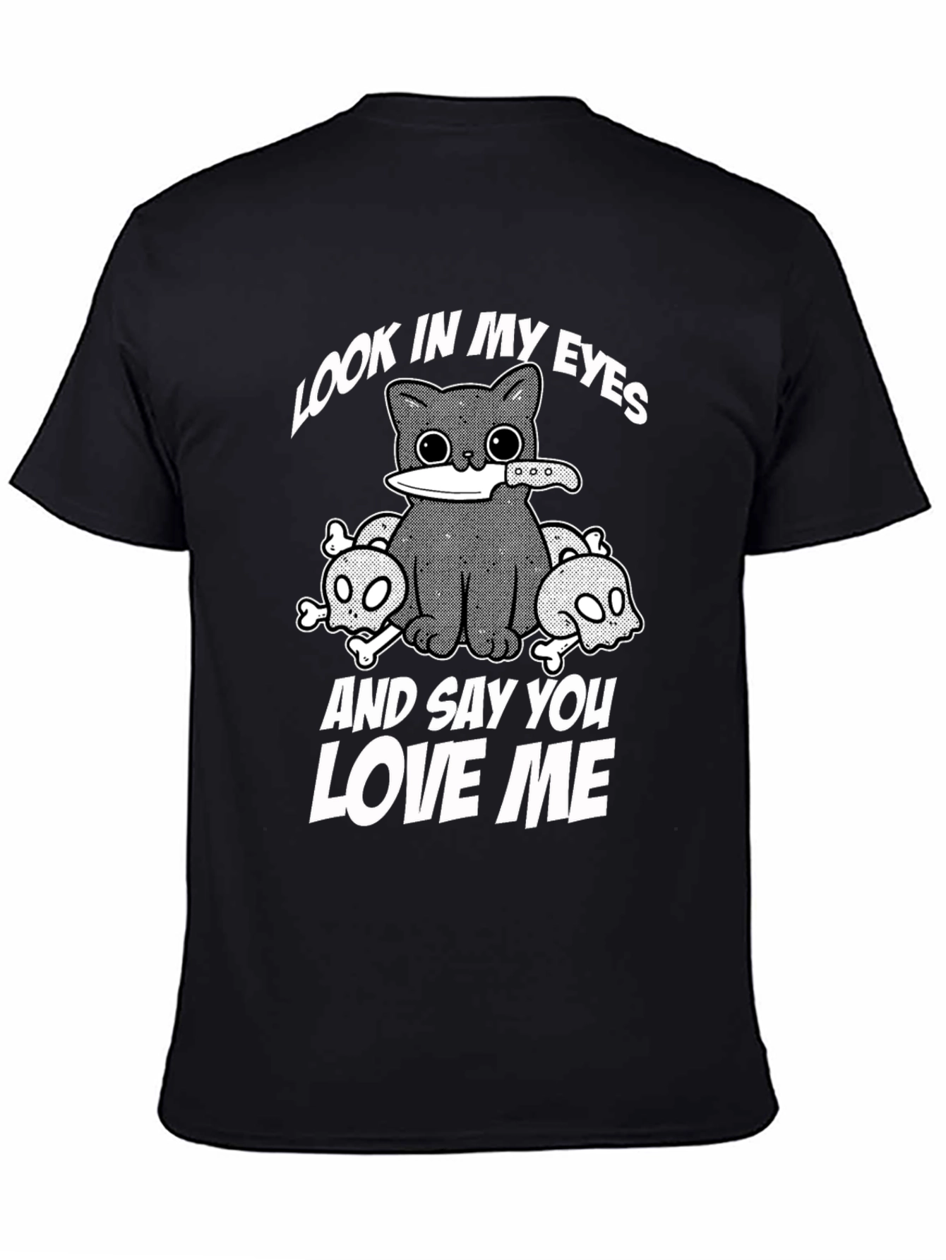 Look in My Eyes Cat T-Shirt