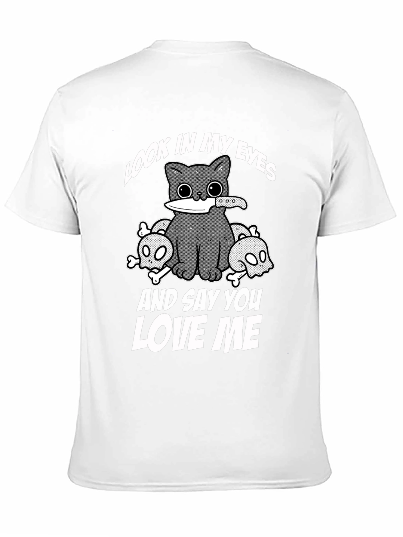 Look in My Eyes Cat T-Shirt