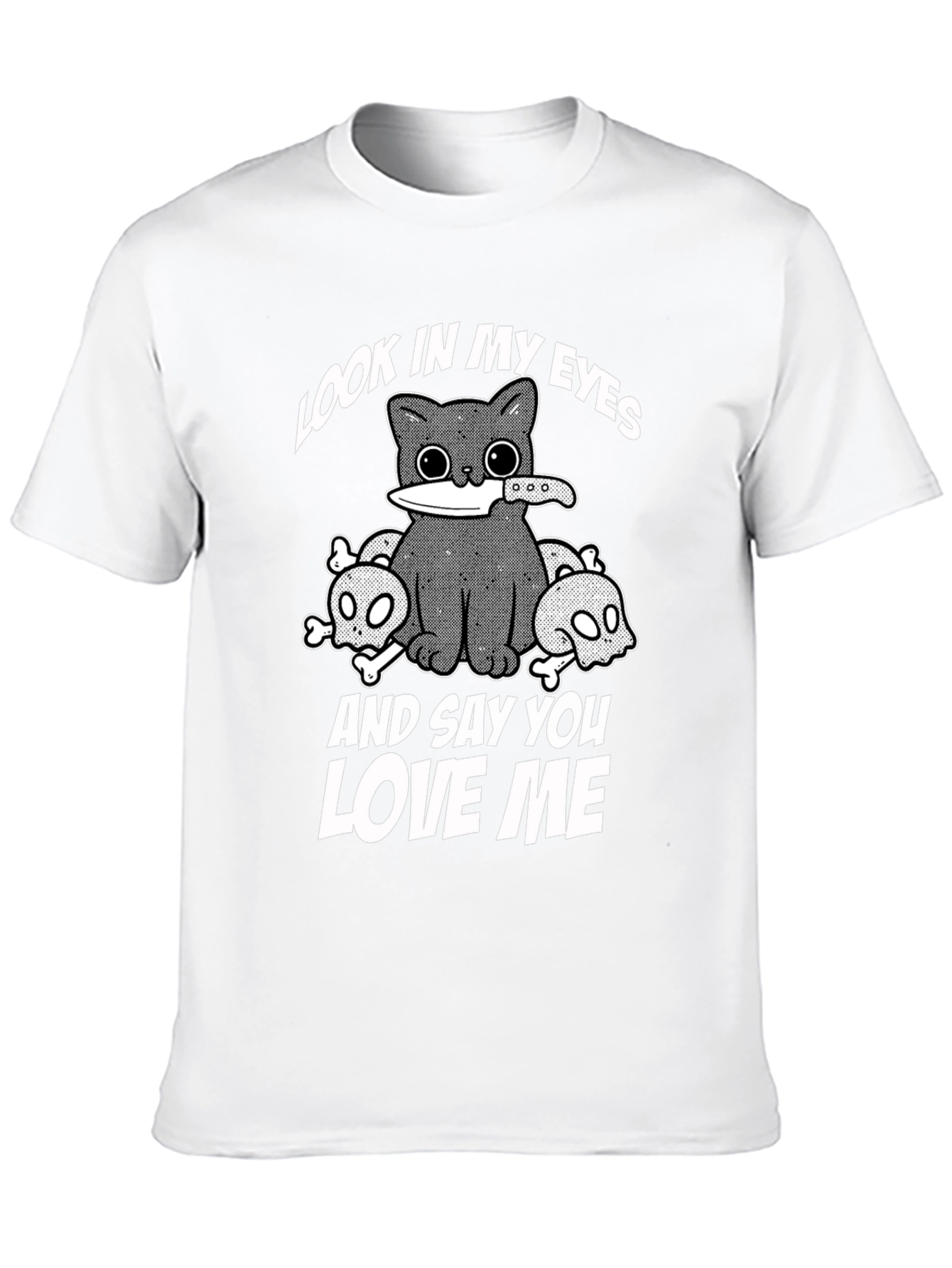 Look in My Eyes Cat T-Shirt