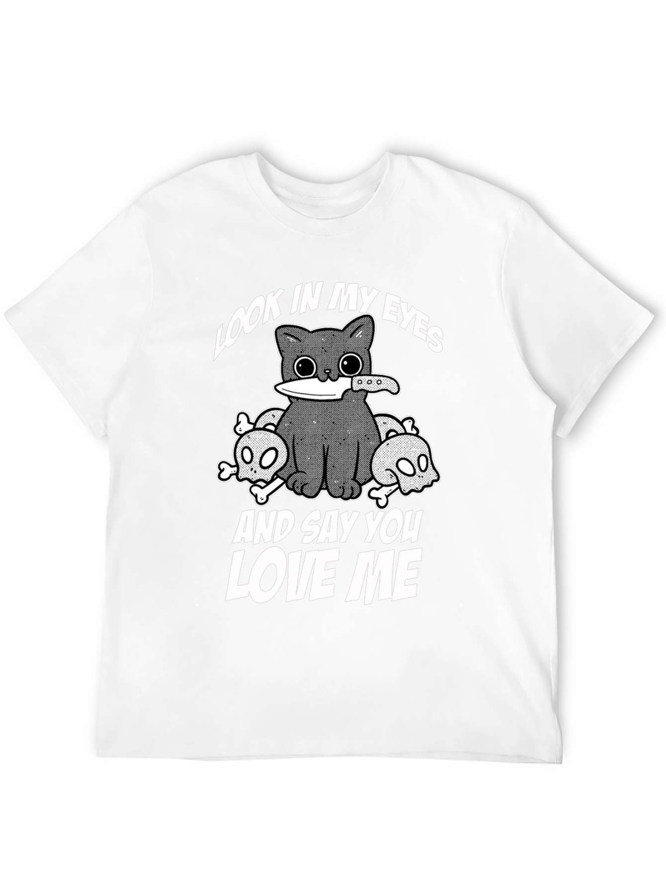 Look in My Eyes Cat T-Shirt