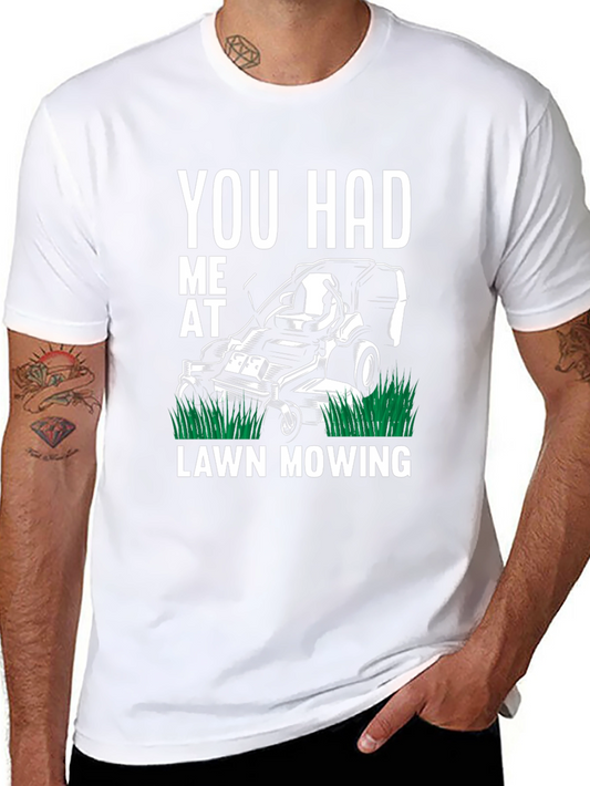 Funny Lawn Mowing T-Shirt