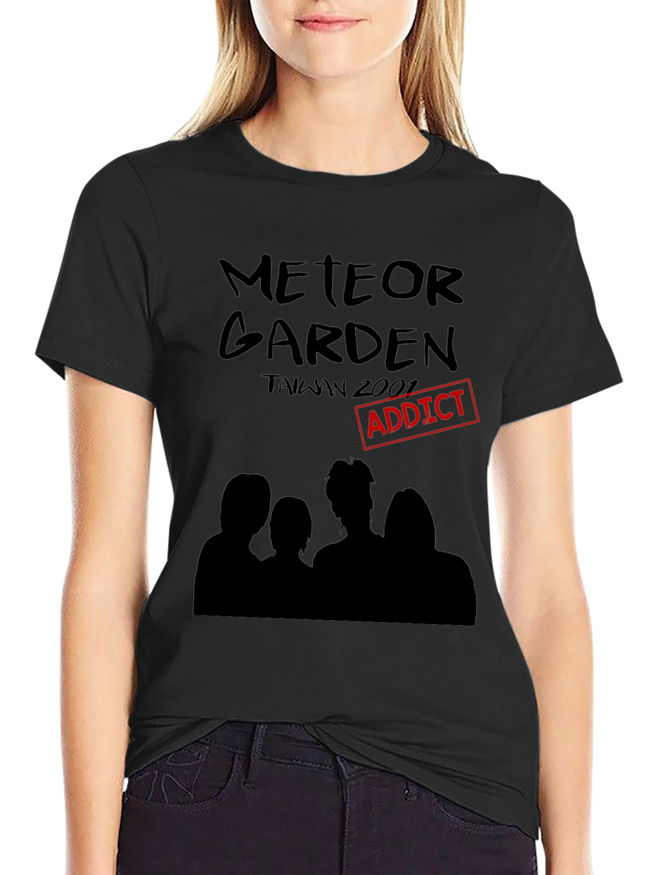 Meteor Garden Taiwan 2001 Black T-Shirt