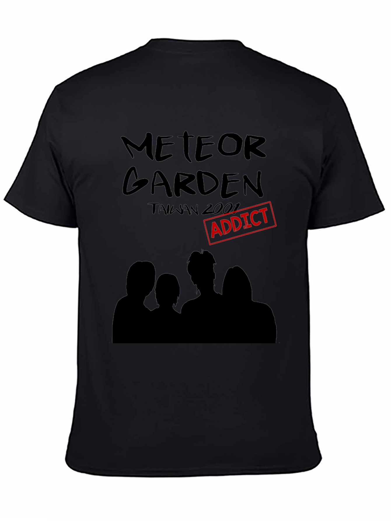Meteor Garden Taiwan 2001 Black T-Shirt