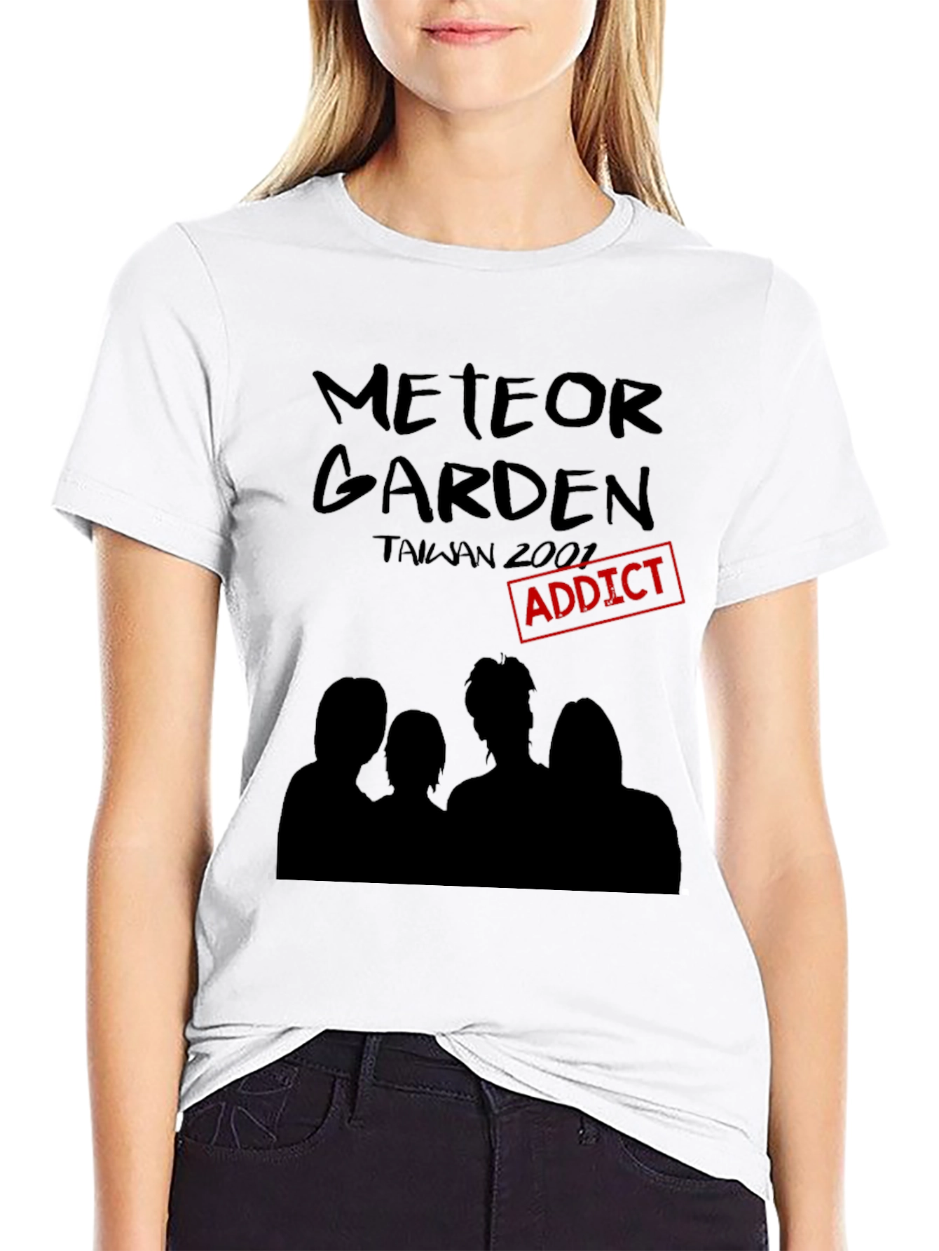 Meteor Garden Taiwan 2001 Black T-Shirt