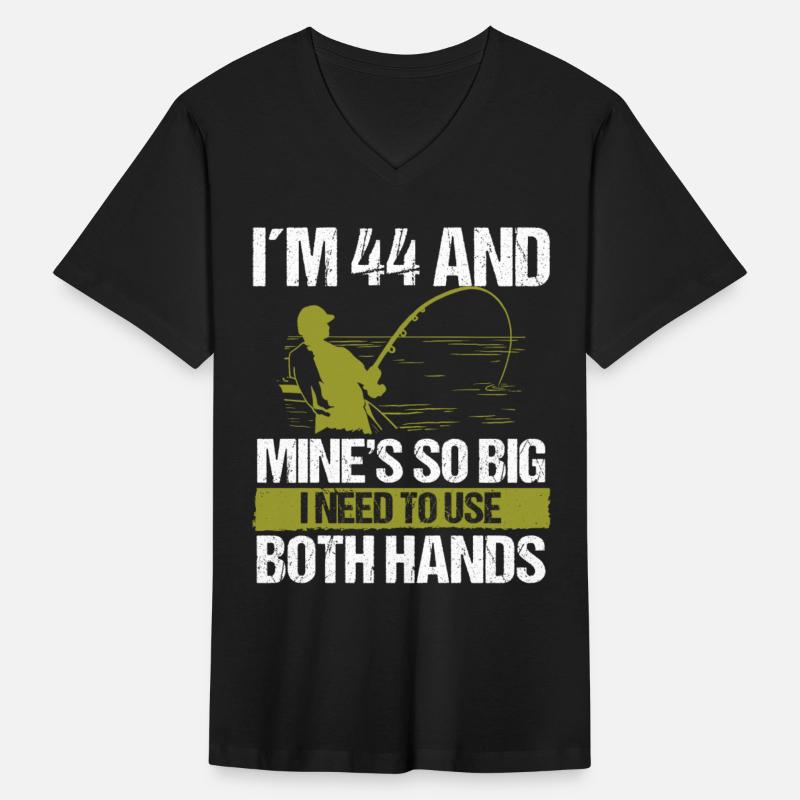 44 Year Old Fishing Lure Fisherman Rod Funny 44