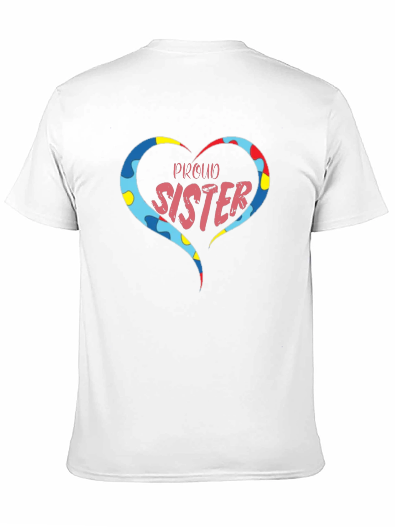 Proud Sister T-Shirt Autism Awareness Tee