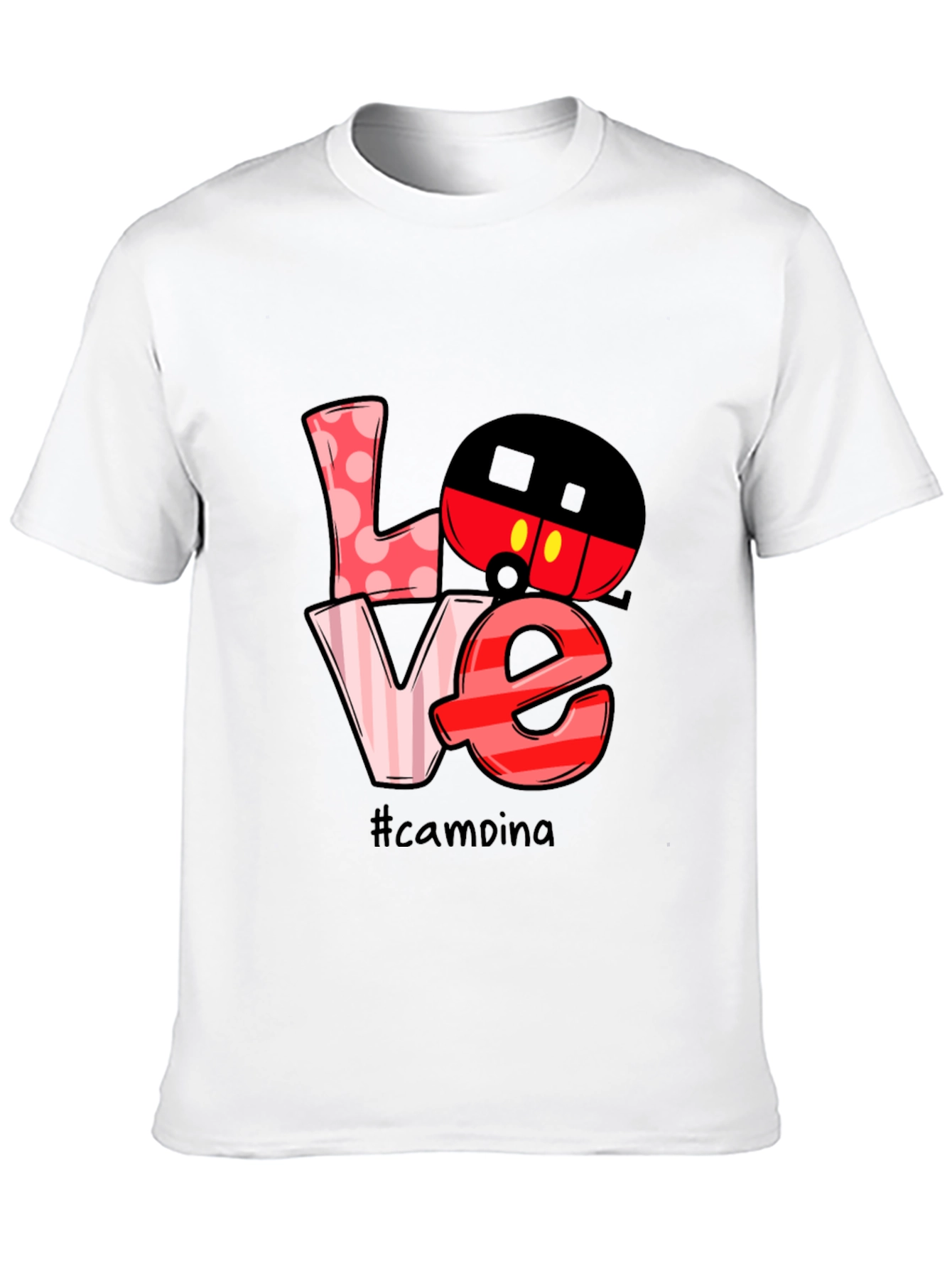 Love Camping Mickey Mouse T-Shirt